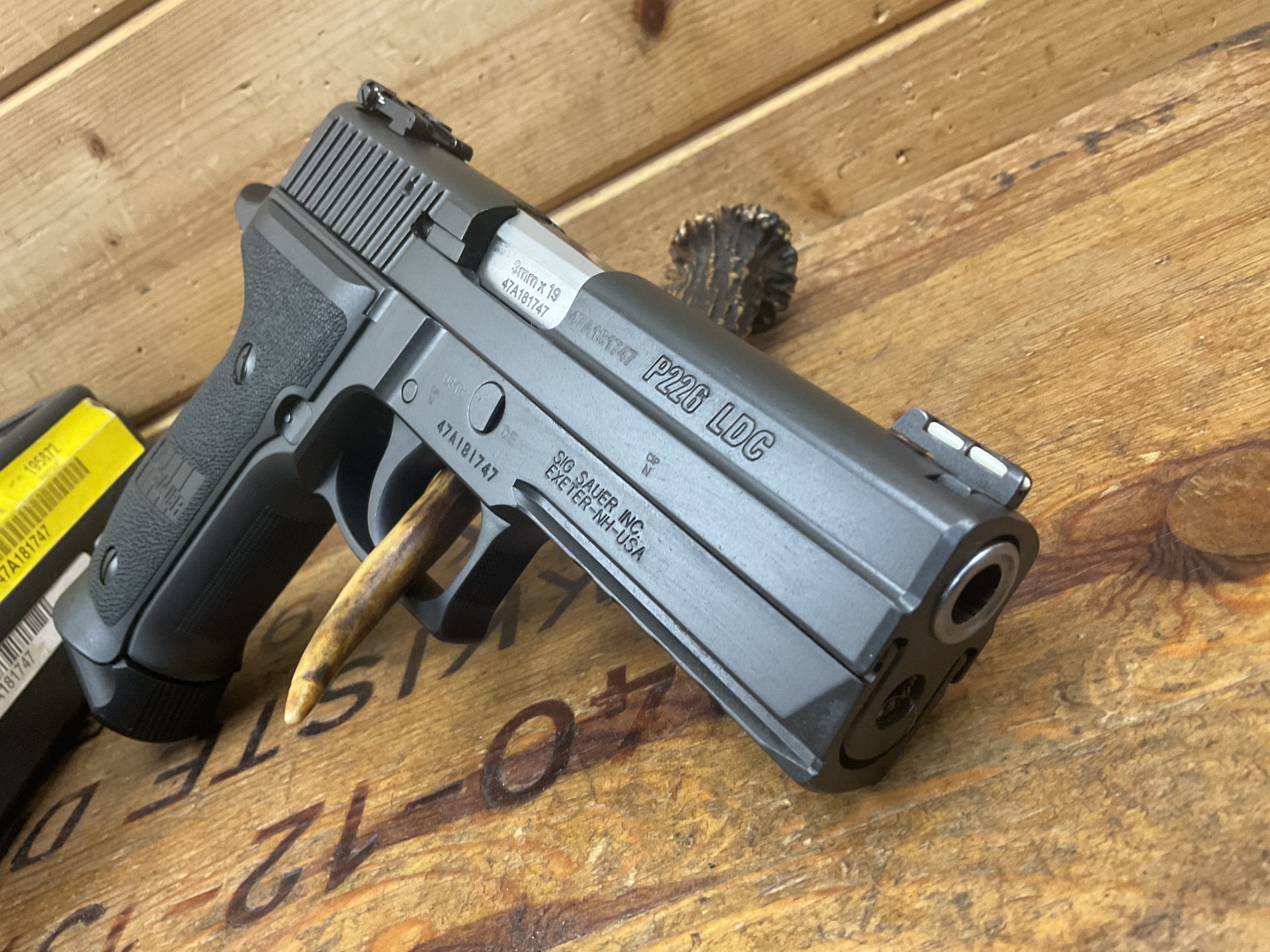 SLP SIG SAUER P226 LDC , Kal.9mmPara, mit Papieren und Koffer! – Bild 5