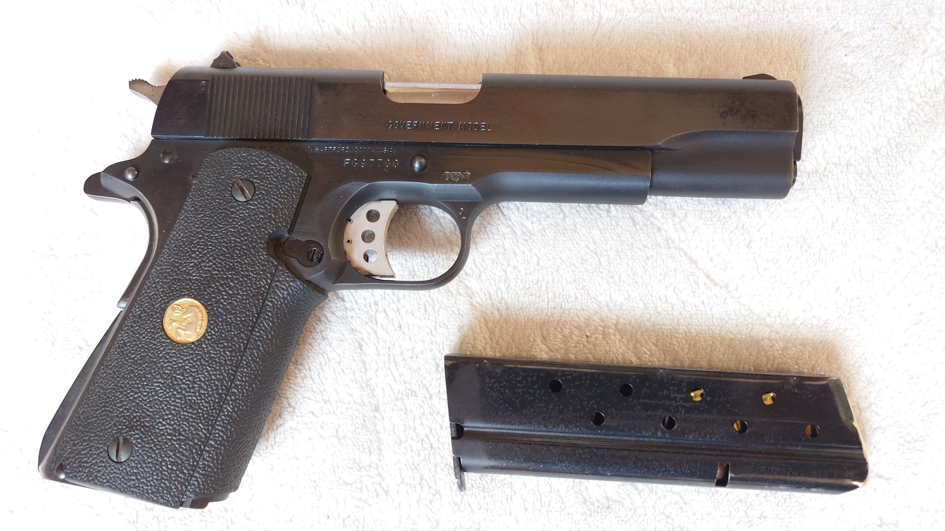 Colt MK IV Series 80 Government Kal. 9mm Para/Luger – Bild 1