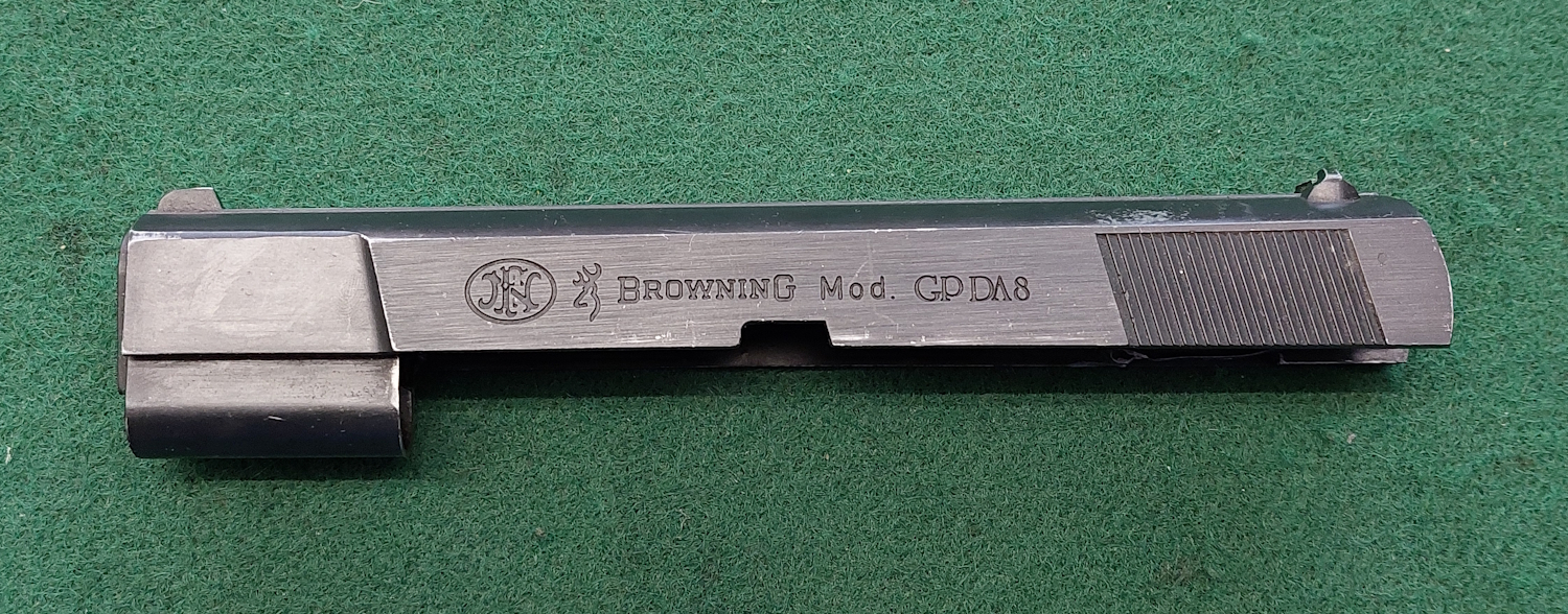 Gebrauchter Verschluss (Schlitten) Umarex/ Browning Mod. GP DA 8 Kal.8mmK – Bild 1