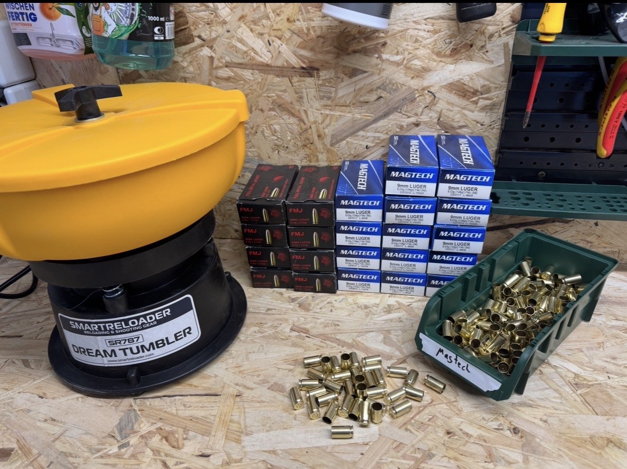SMARTRELOADER Hülsenreinigungsgerät Tumbler SR737 +extras – Bild 4