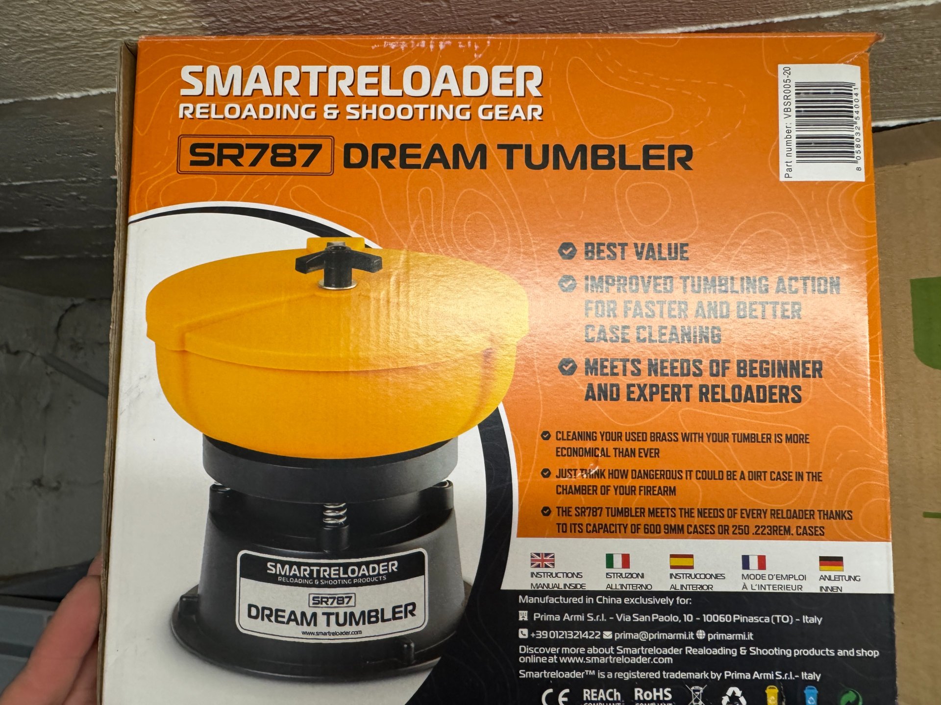 SMARTRELOADER Hülsenreinigungsgerät Tumbler SR737 +extras – Bild 5