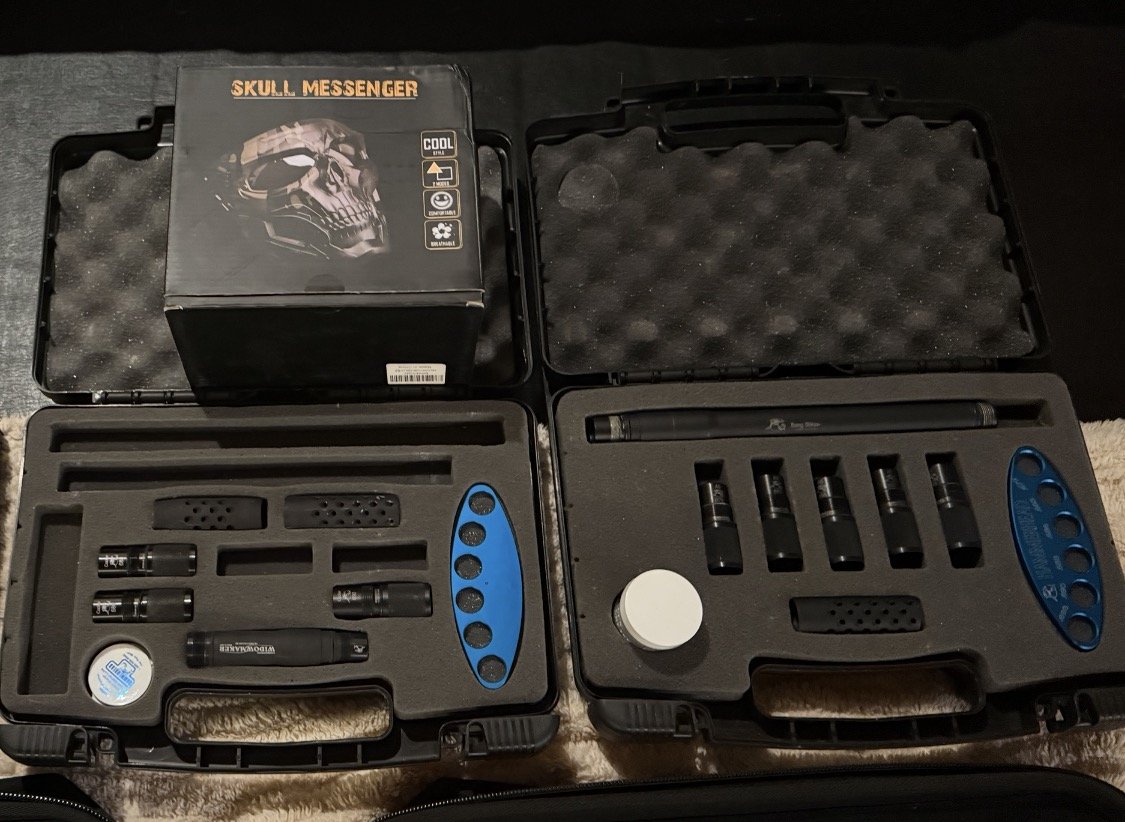 Hammerhead Laufset Widowmaker und Battle Tested mit Hülsen Inserts Paintball Tuning – Bild 1