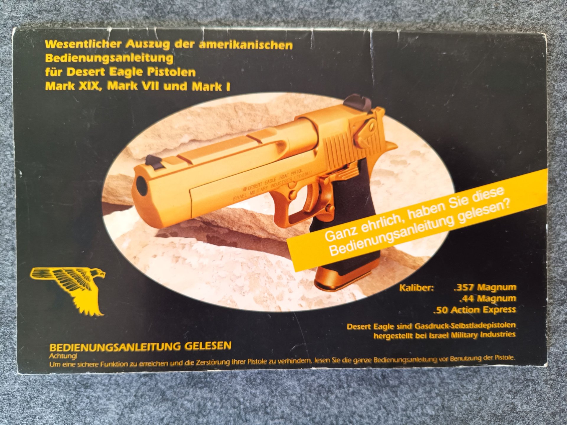 Desert Eagle IMI Pistole in .357 mag – Bild 3