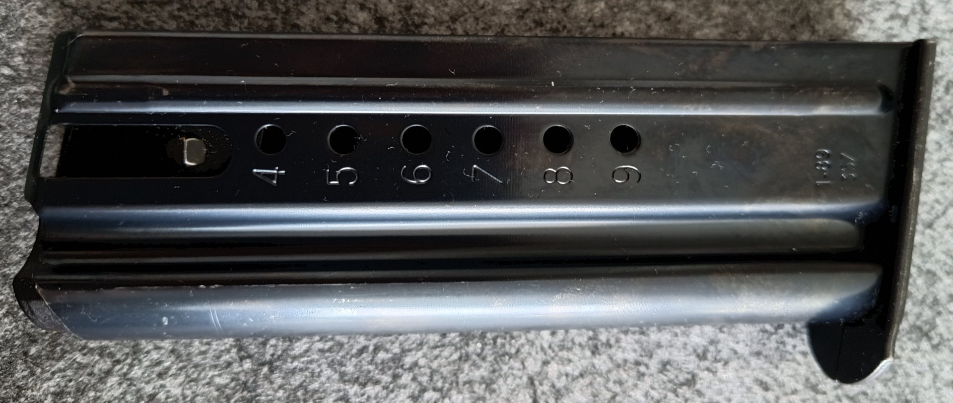 Magazin .357 mag für Desert Eagle Pistole – Bild 1