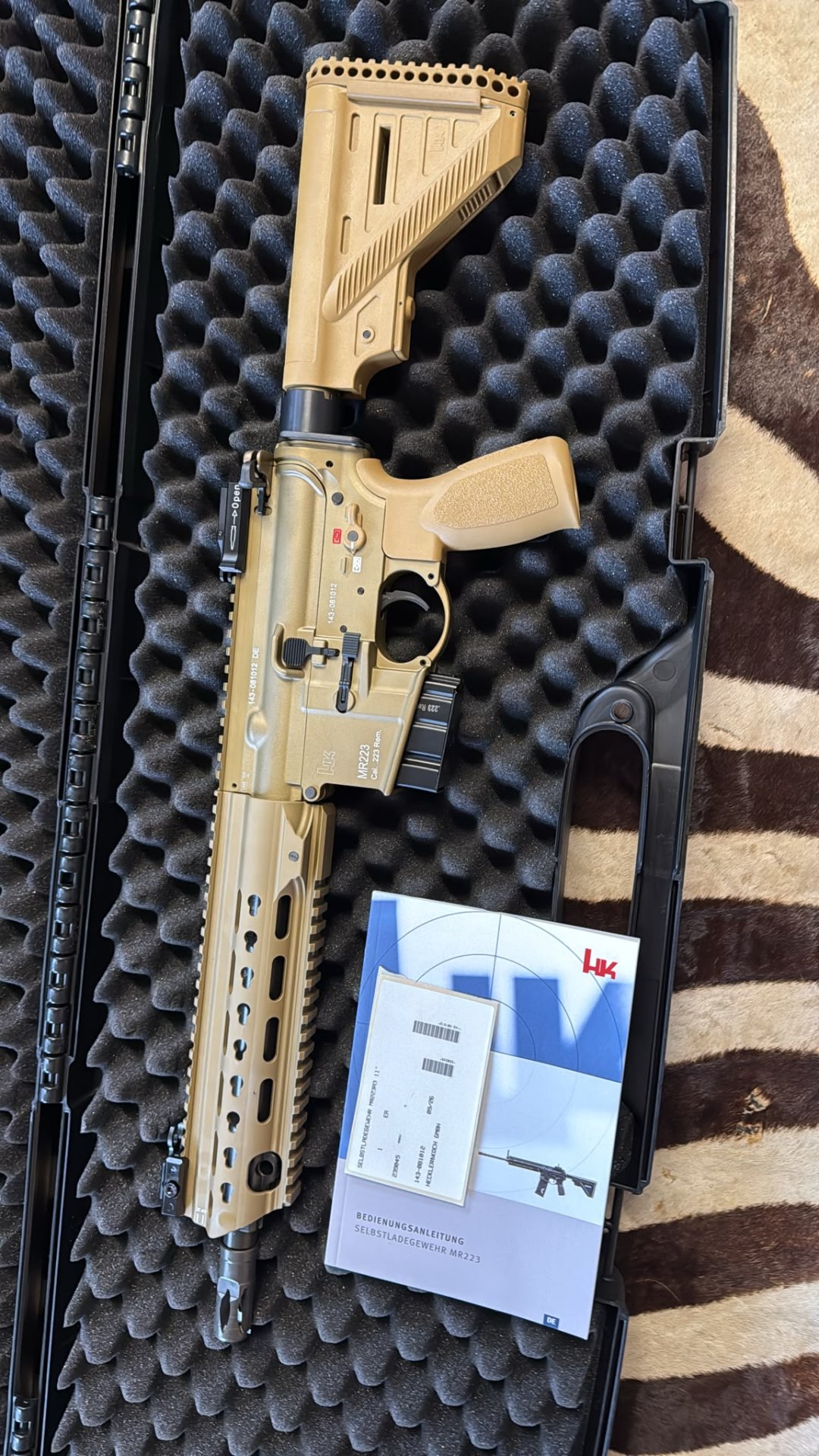 Halbautomatische Büchse H&K MR223 A3 Kal. 223Rem. 11" – Bild 1