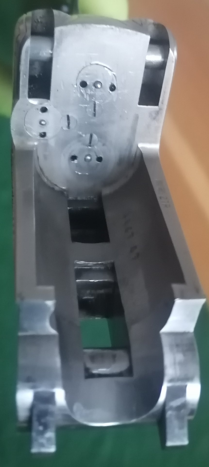 Rarität!!! Waffen Schröder Bremen Drilling 6,5x68r, 20/76, .22Hornet – Bild 4