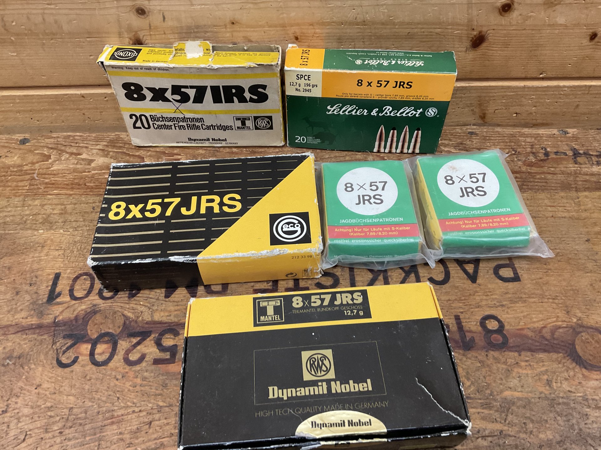 Konvolut Munition Kal. 8x57IRS, von RWS TM, Geco, S&B!!! 80Schuss! – Bild 4