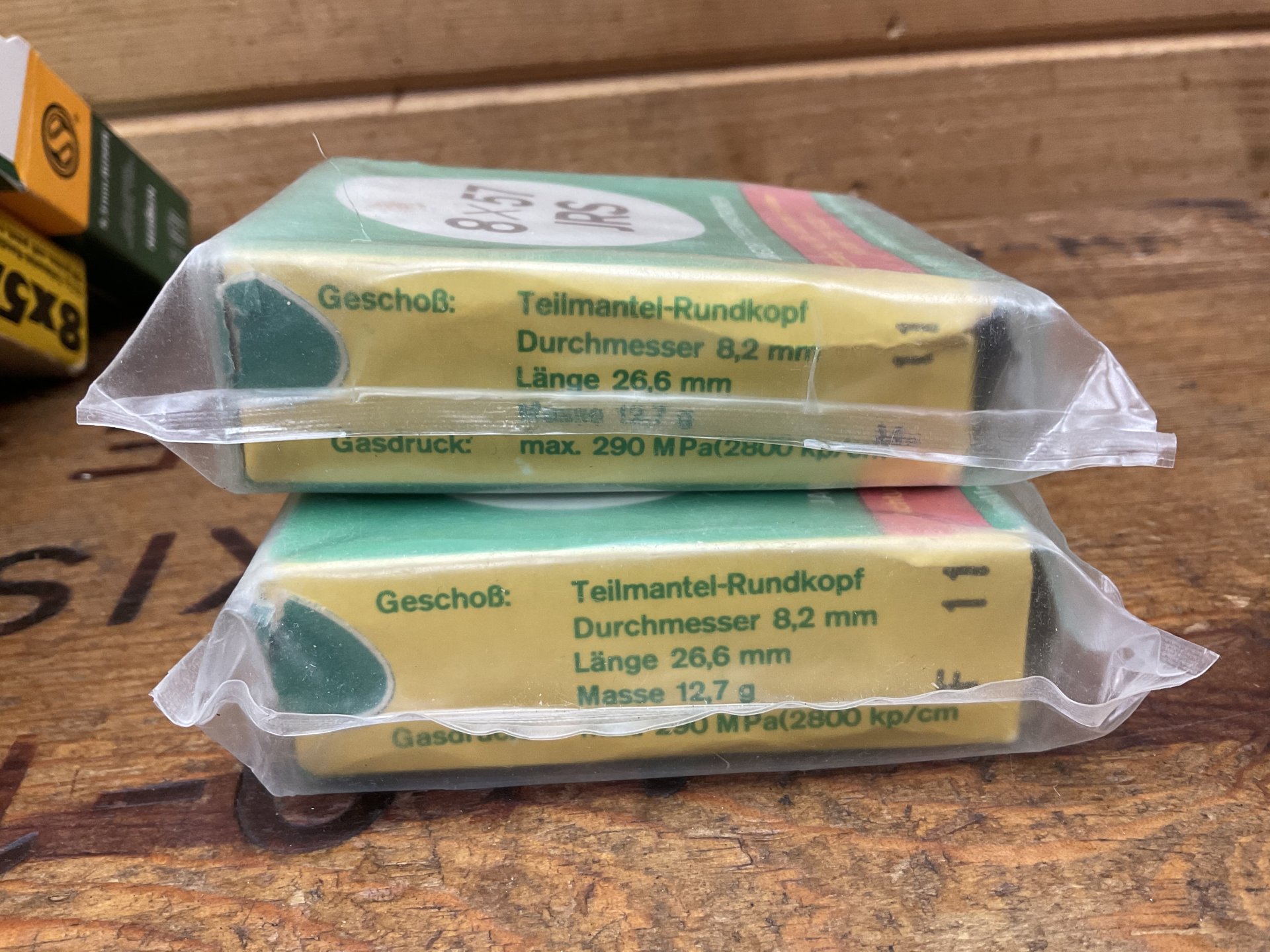 Konvolut Munition Kal. 8x57IRS, von RWS TM, Geco, S&B!!! 80Schuss! – Bild 5