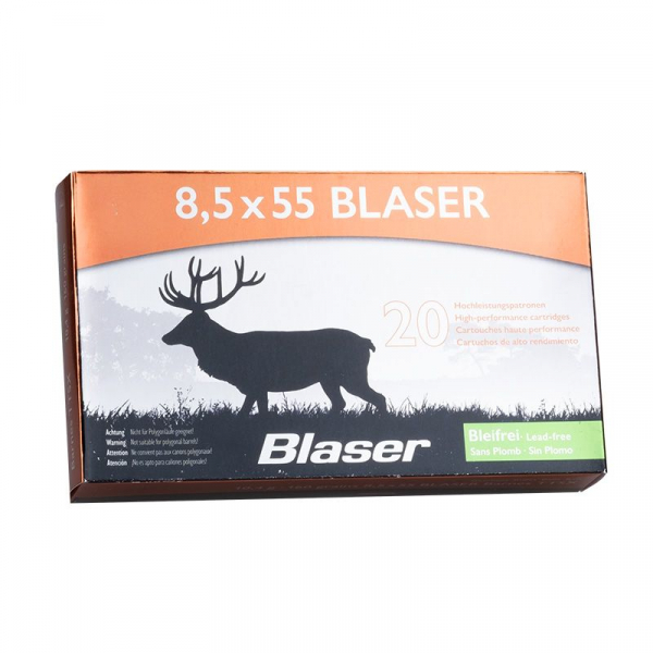 Blaser Munition 8,5x55 TTSX 10,4g 160gr 20 Schuss – Bild 1