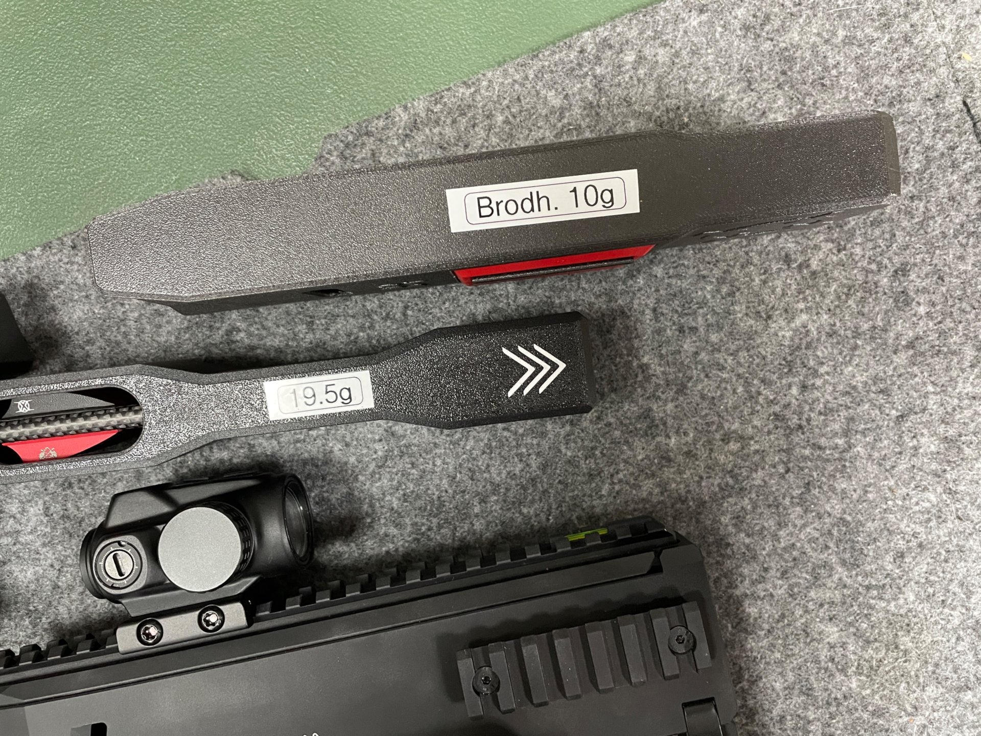 Steambow PD5, Red Dot, 5x Speedloader mit 25 Bolzen, 2x Wurfarm 75 u. 90er – Bild 4