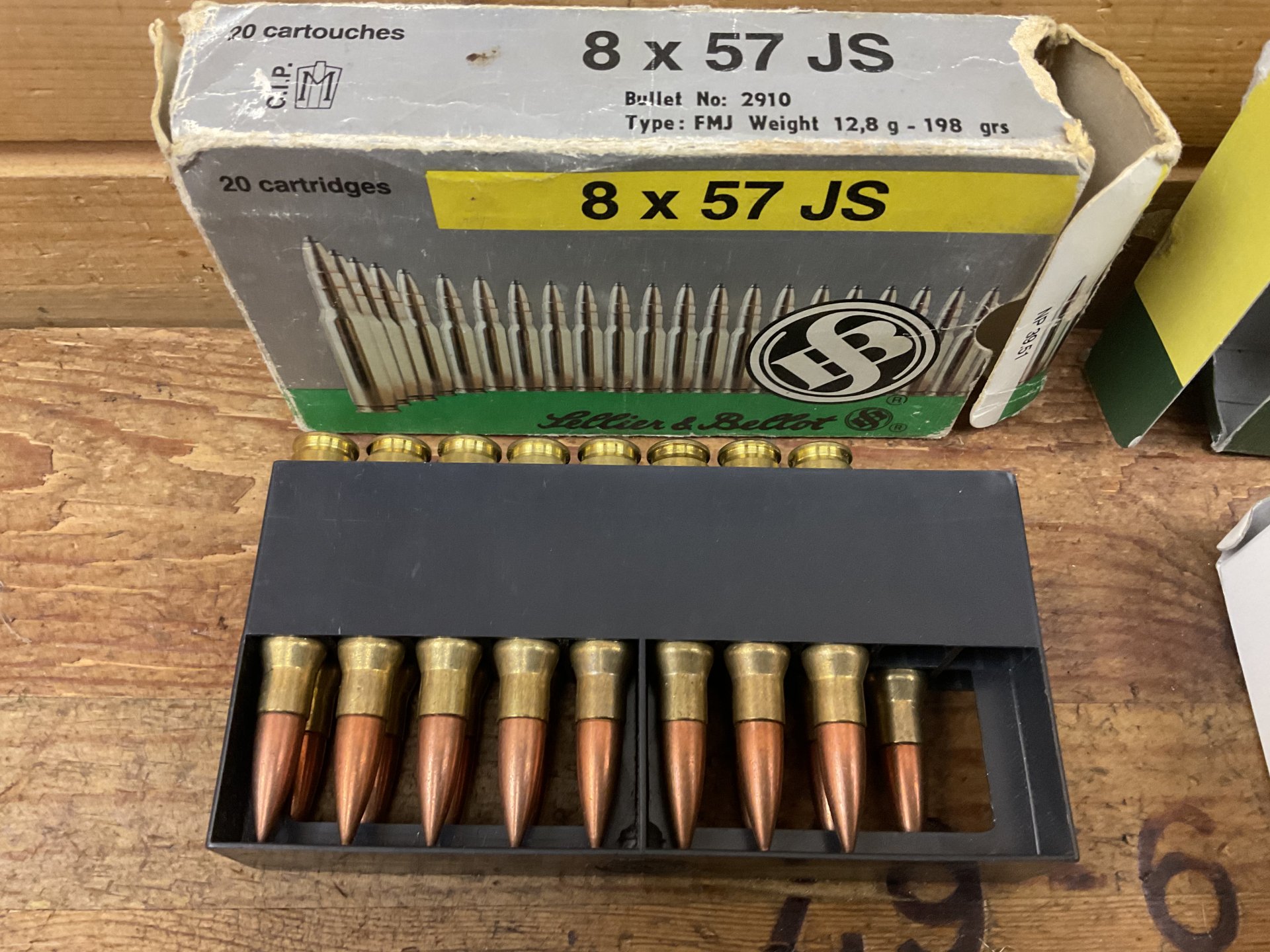 Konvolut Munition Kal. 8x57IS, S&B XRG bleifrei, Barnes Vor-TX, S&B Vollmantel, 70 Schuss! – Bild 2