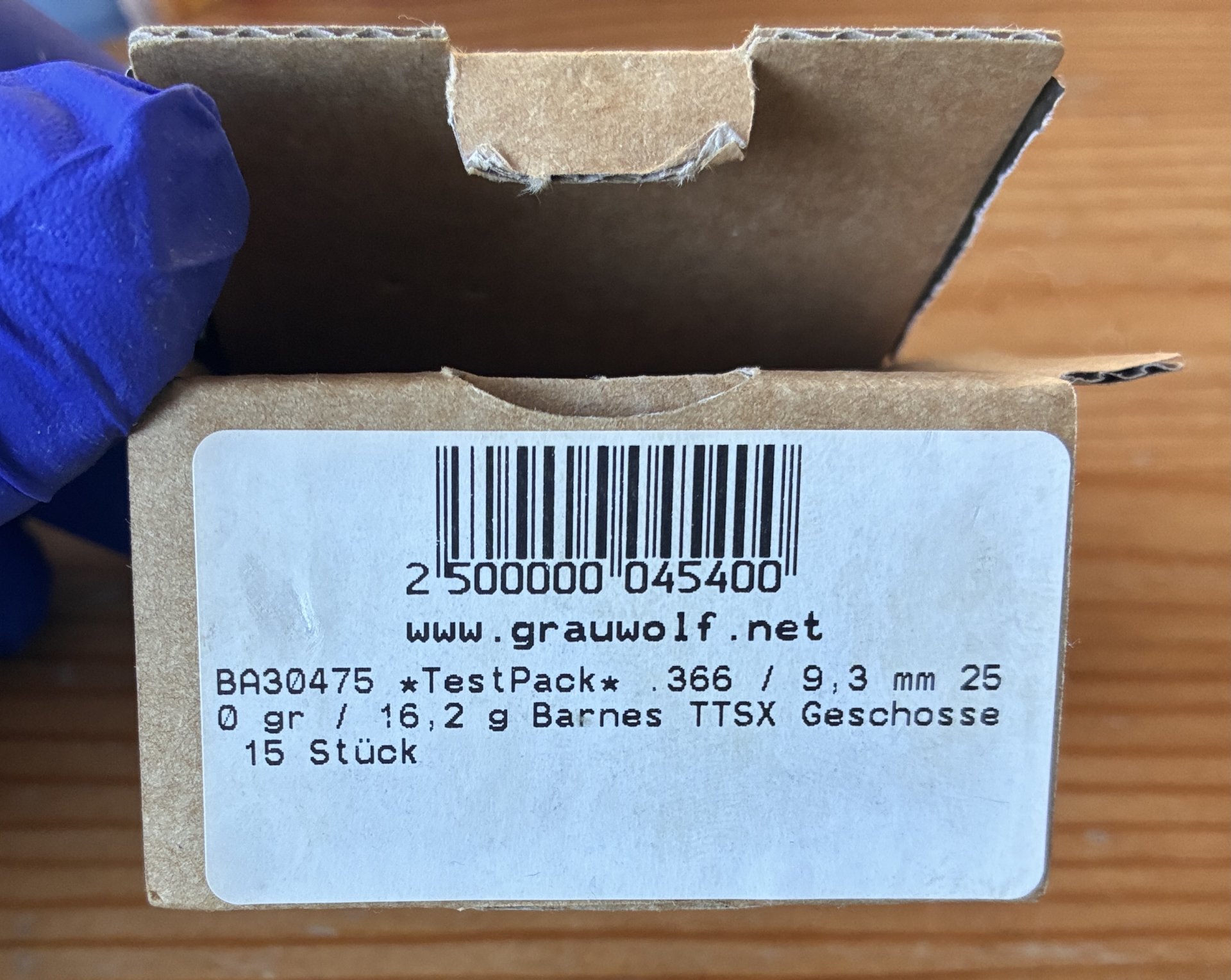 15 Stck. Barnes, TTSX Bleifreies Jagdgeschoss, 9,3 Cal., TTSX, .366 Dia, 16,2g / 250gr – Bild 2