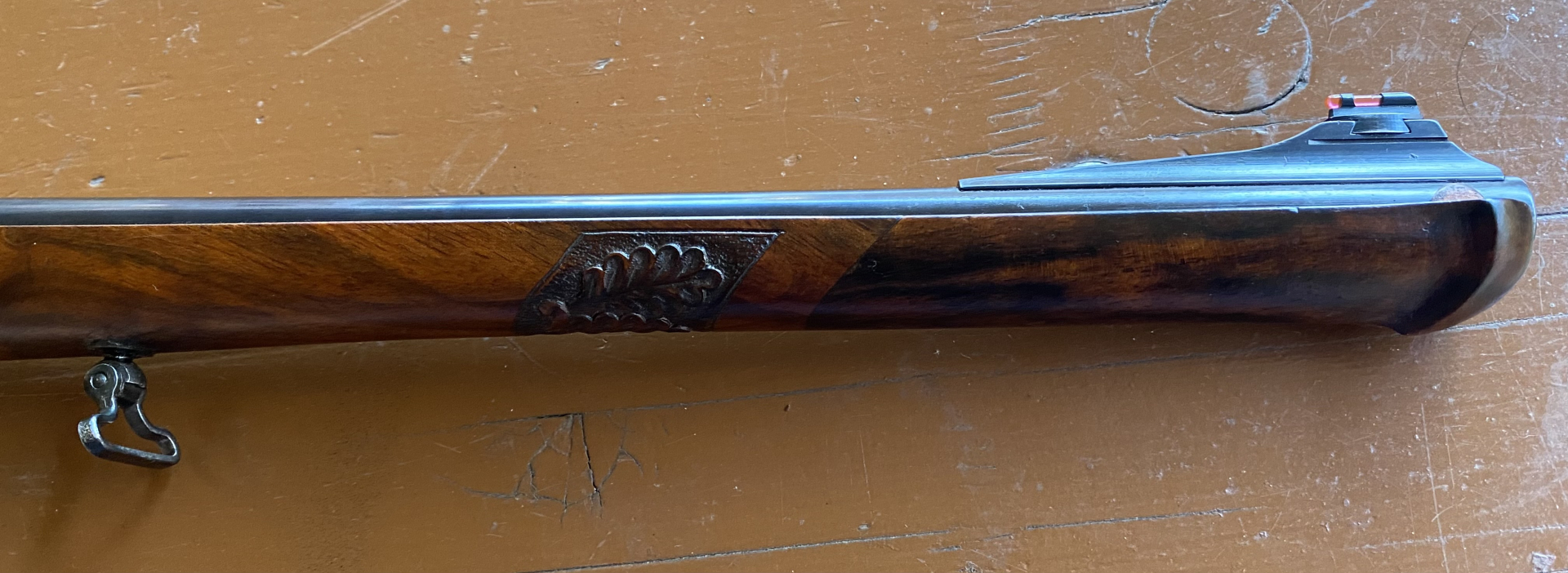 Erfurt 98er Schilling 9x57 handgefertigter Luxus Linksschaft Stutzen Hertel & Reuss – Bild 5