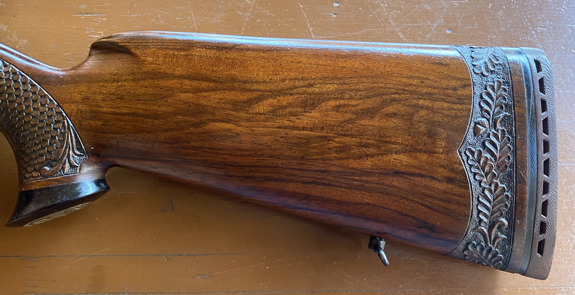 Erfurt 98er Schilling 9x57 handgefertigter Luxus Linksschaft Stutzen Hertel & Reuss – Bild 2