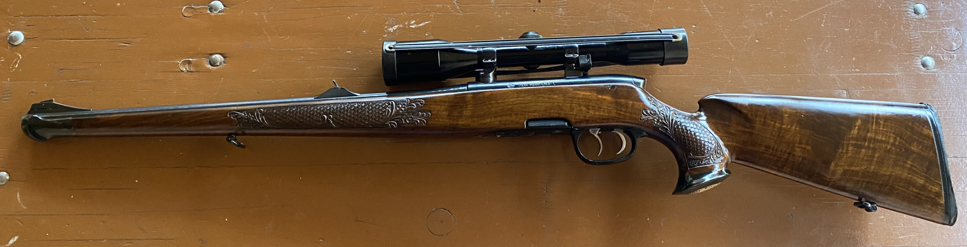 Steyr Mannlicher L .243Win handgefertigter Luxus Linksschaft Stutzen Zeiss Diatal 6x42 – Bild 1