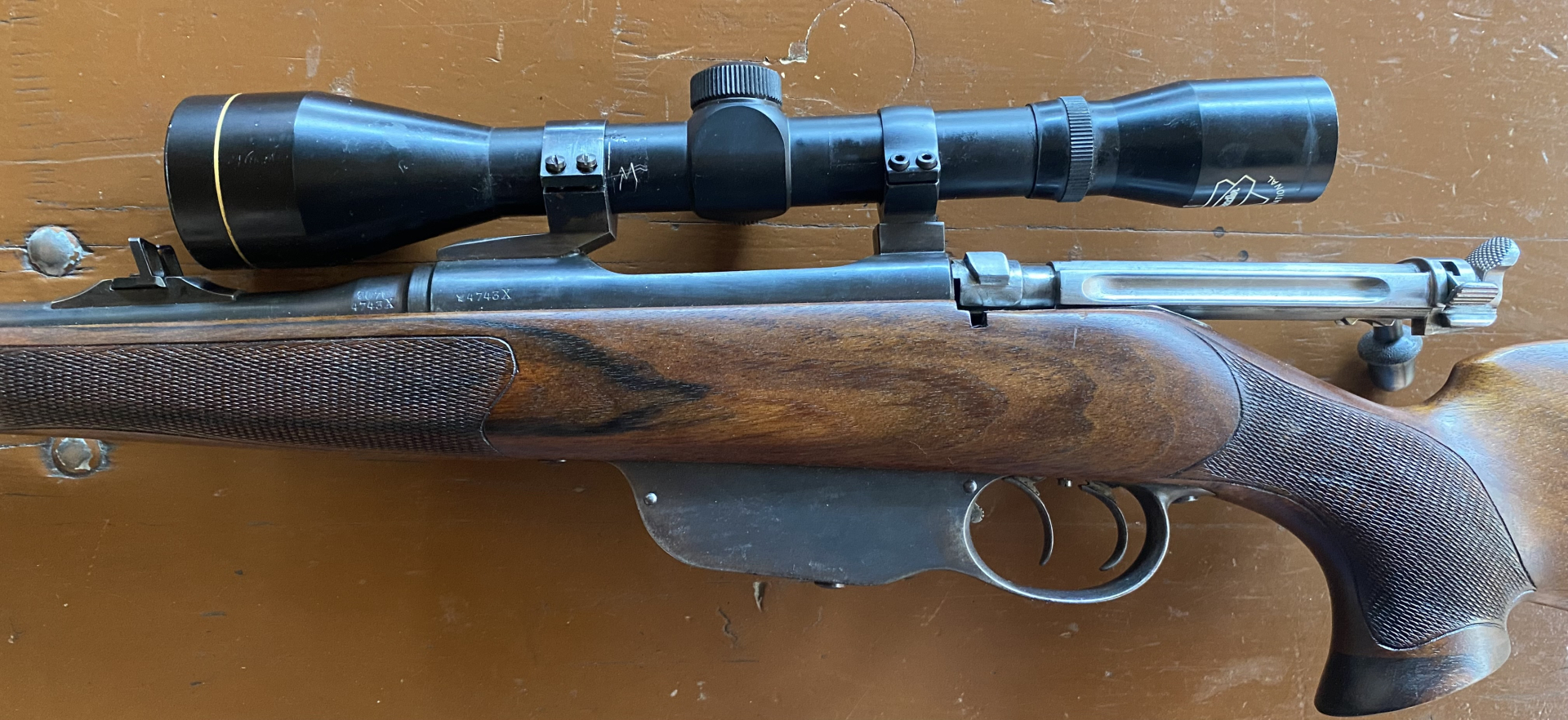 Steyr M95 8x56R handgefertigter Luxus Linksschaft 6x42 – Bild 3
