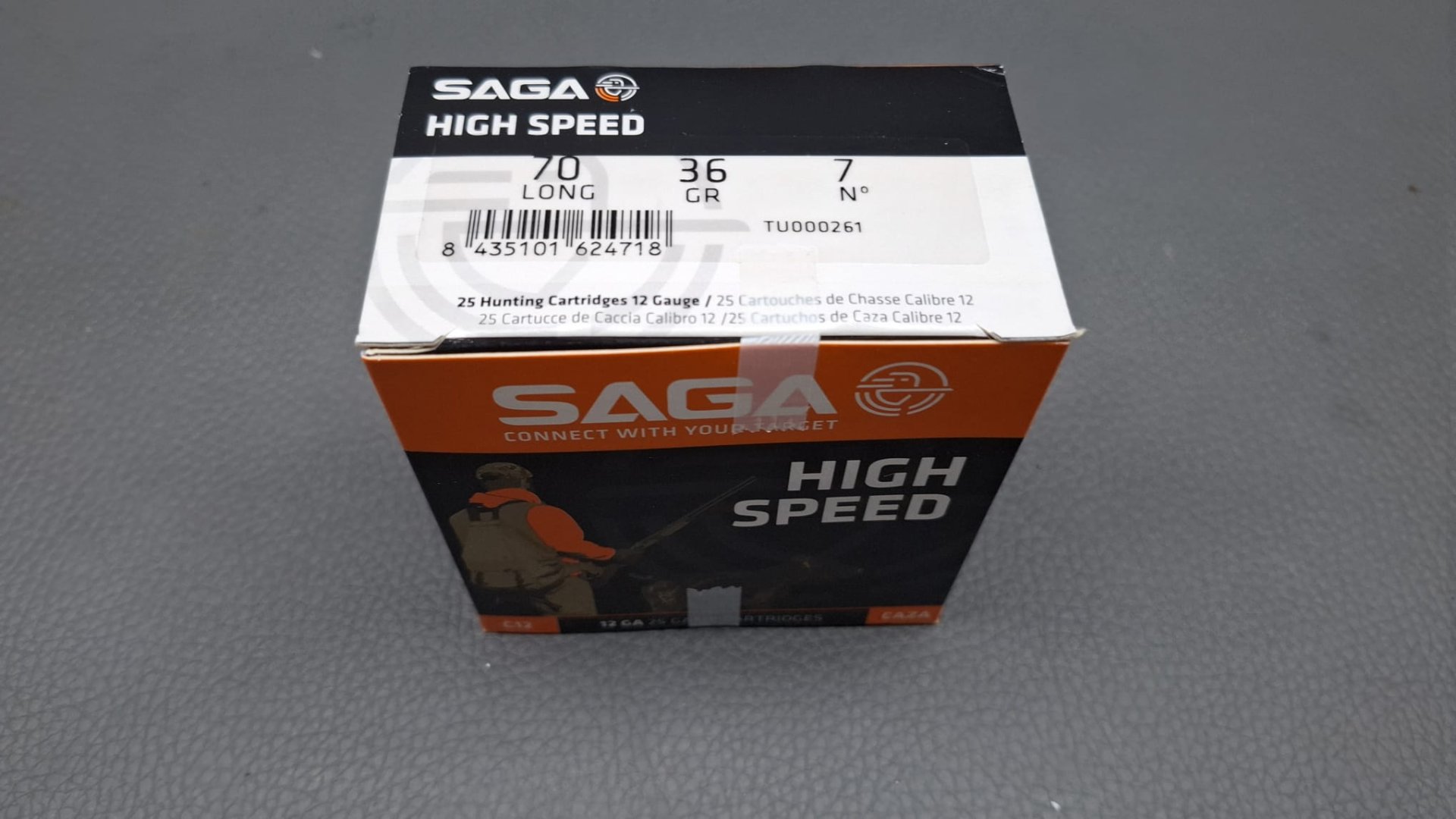 SAGA High Speed 12/70 No 7 Schrotpatronen Konvolut Jagdmunition 125 Schuss Versandkostenfrei – Bild 1
