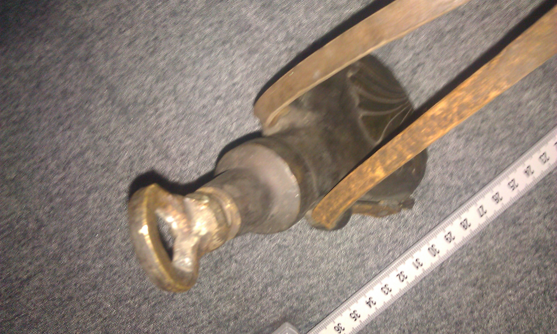 Originale Pulverflasche 1700 Jahrhundert – Bild 2
