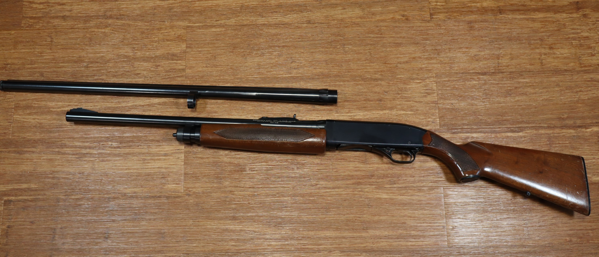 Vorderschaftrepetierflinte Winchester 1300 Kal.12/76 mit Wechsellauf 12/70 – Bild 1