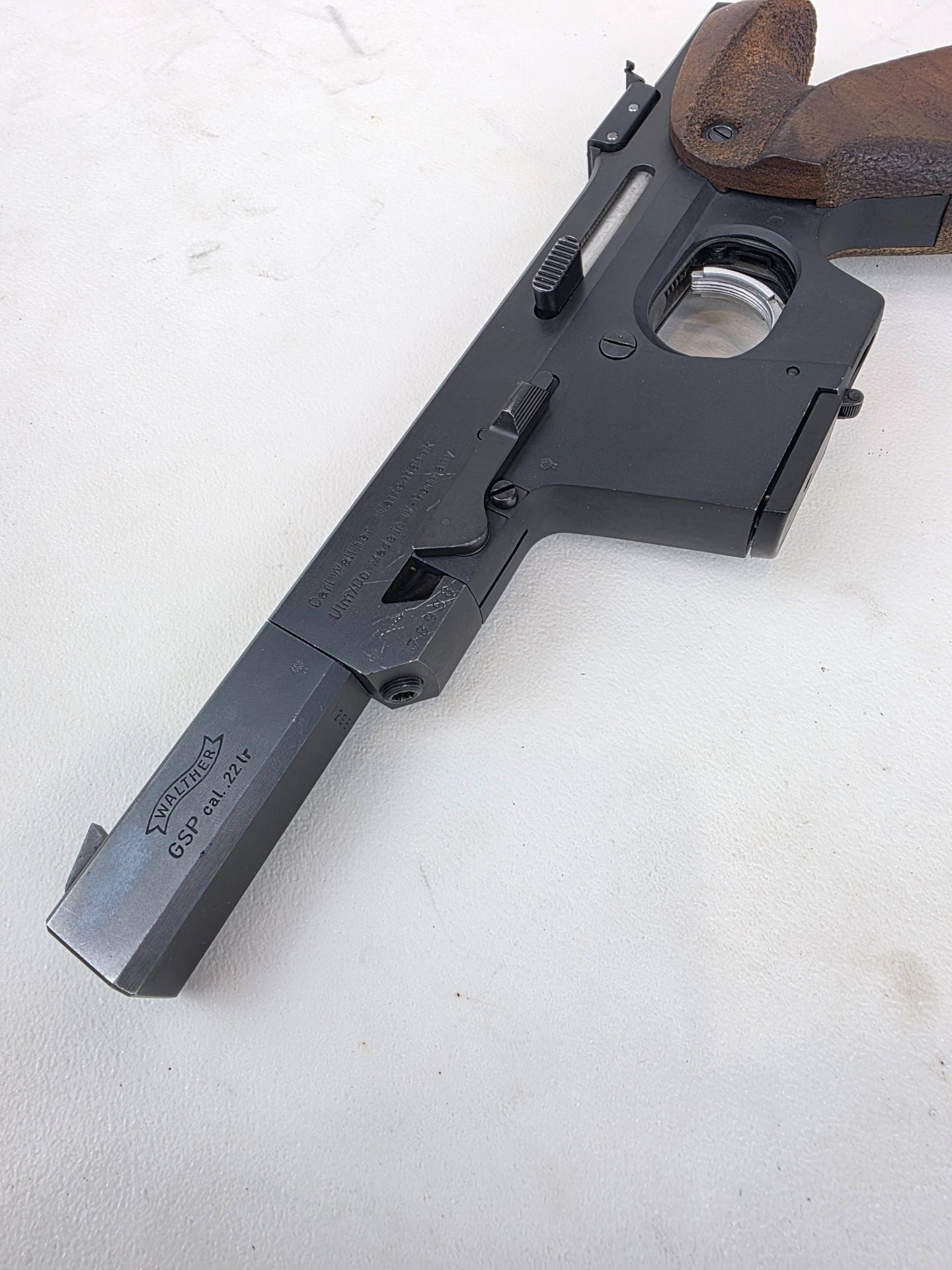 Pistole Walther GSP Kal. .22lr gebraucht – Bild 3