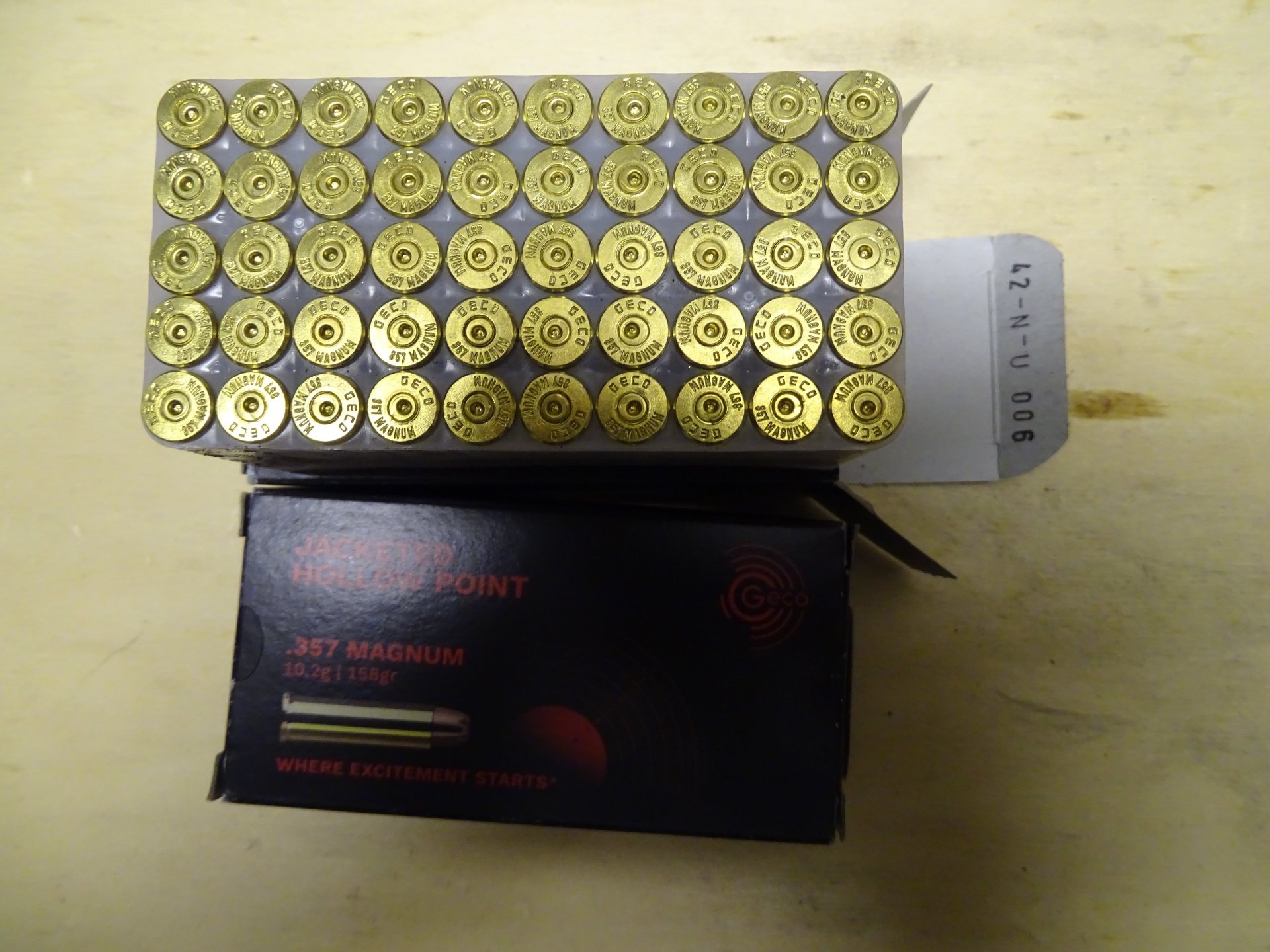 Geco - Hülsen .357 Mag – Bild 1