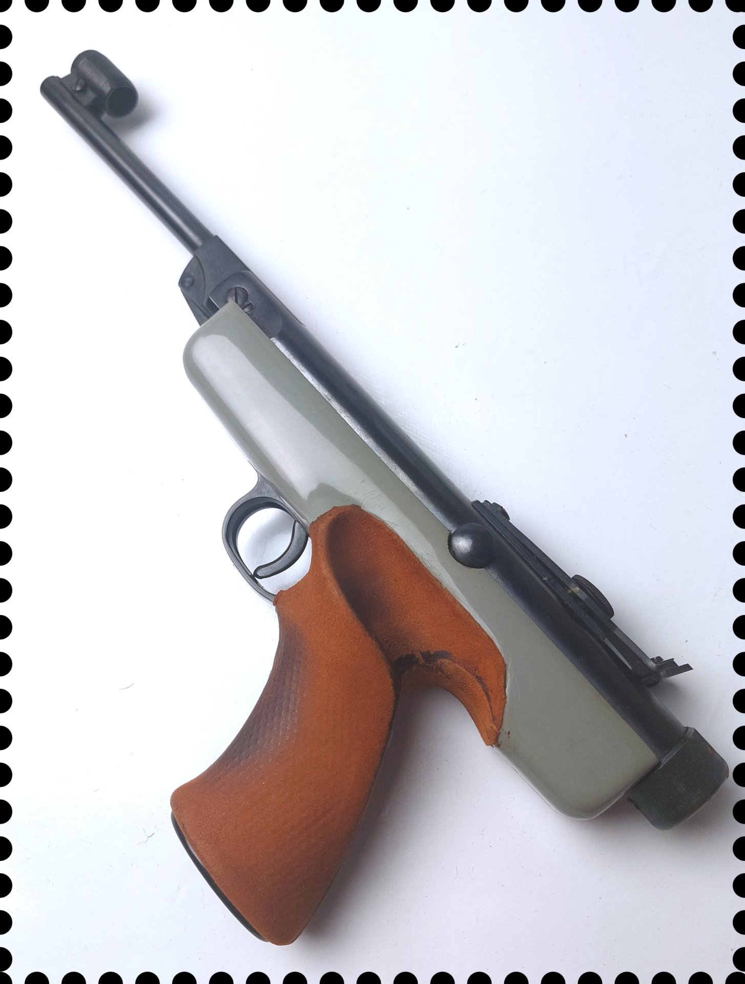 Vintage Luftpistole Diana 6 solide Lupi – Bild 2