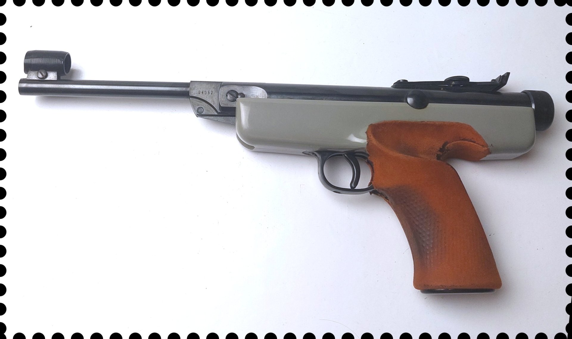 Vintage Luftpistole Diana 6 solide Lupi – Bild 1