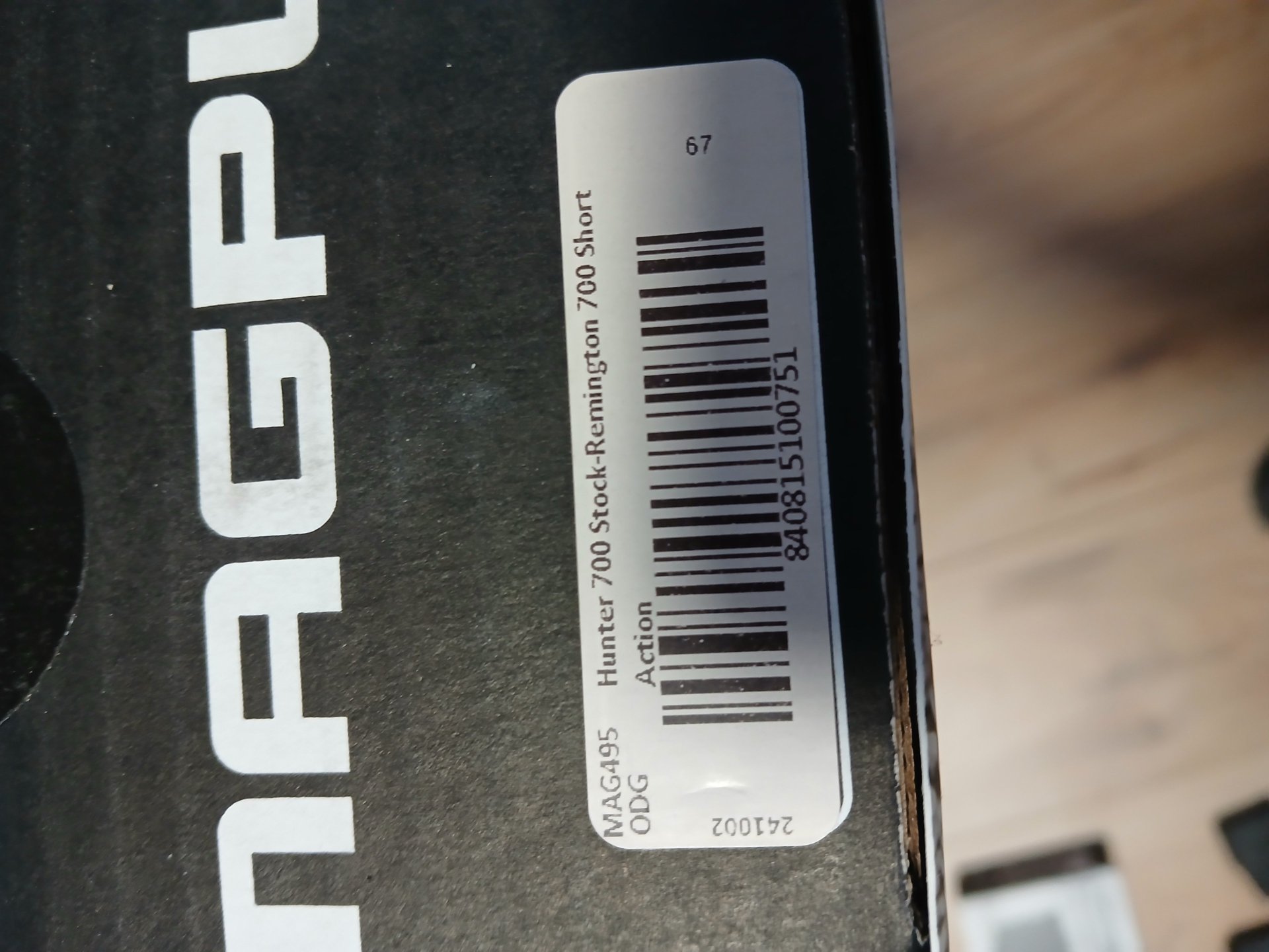 Schaft Magpull Hunter 700 Oliv inkl. Magazinkit für Rem 700 SA – Bild 2
