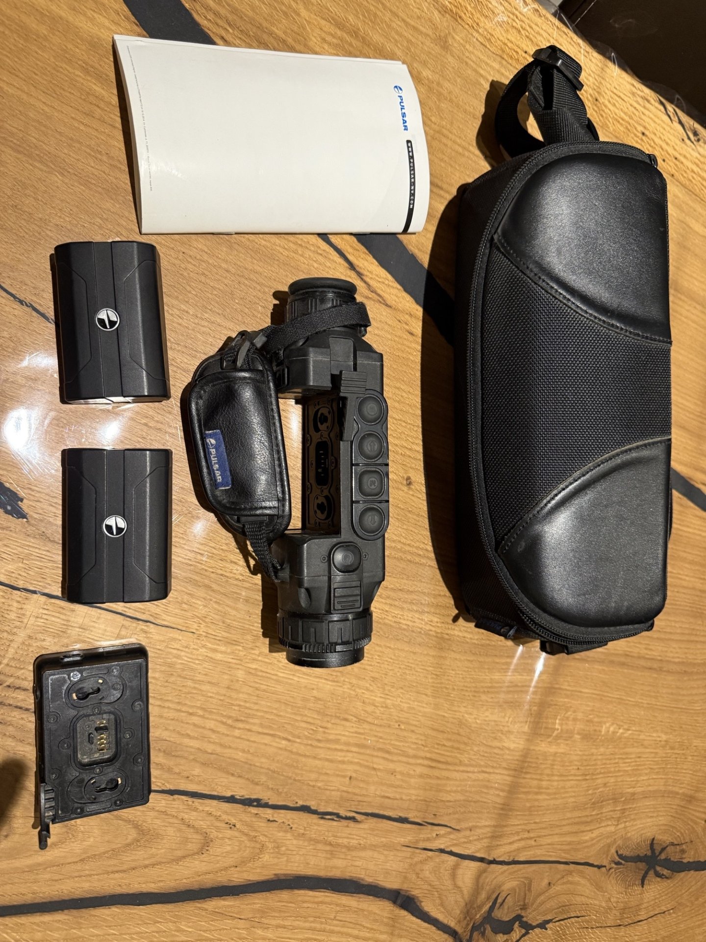 Pulsar Helion XP38, mit Tasche, 2 Akkus und Ladestation, defekt – Bild 1