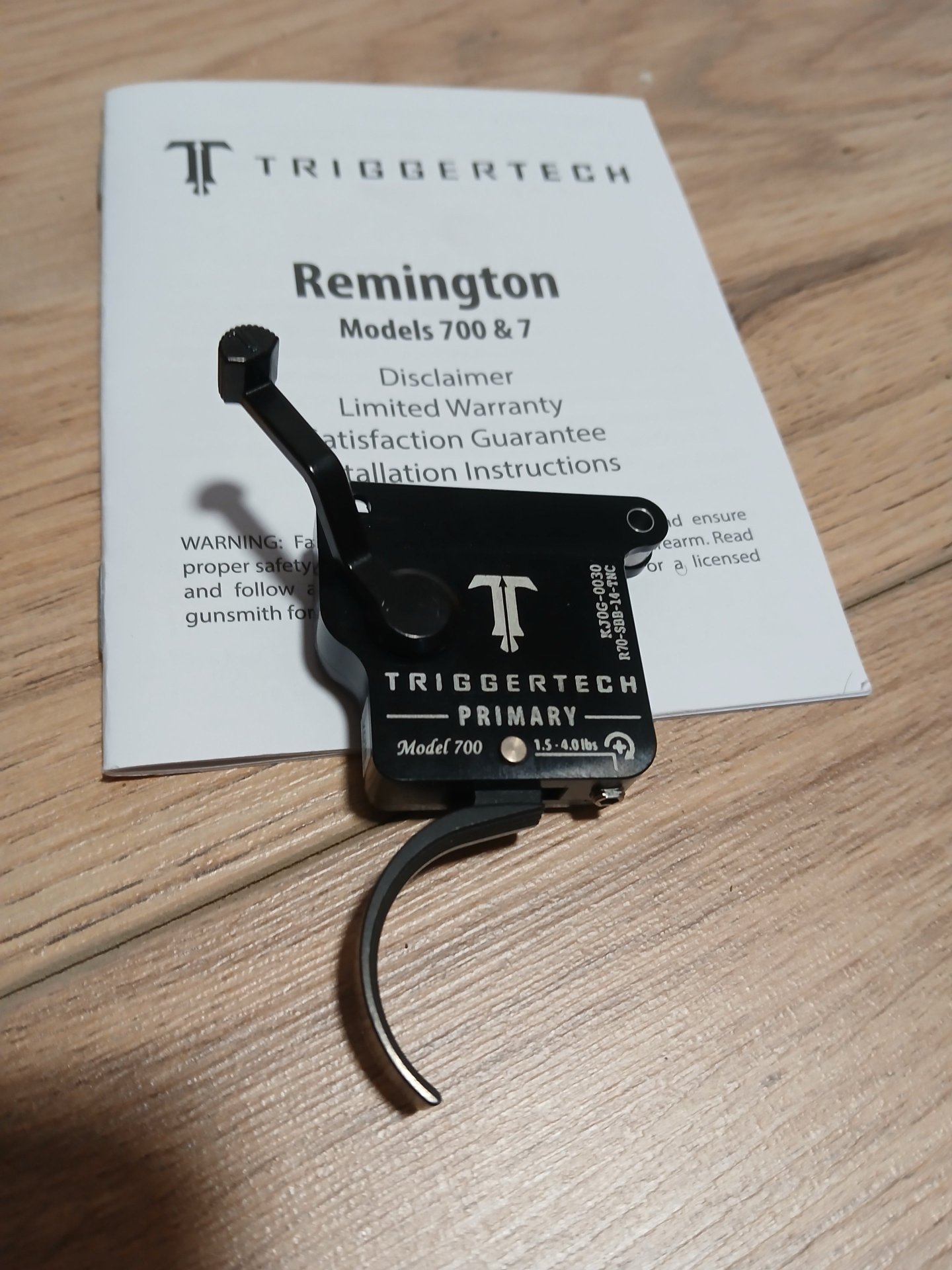 Triggertech Abzug für Remington 700&7 Bergara B14 – Bild 1