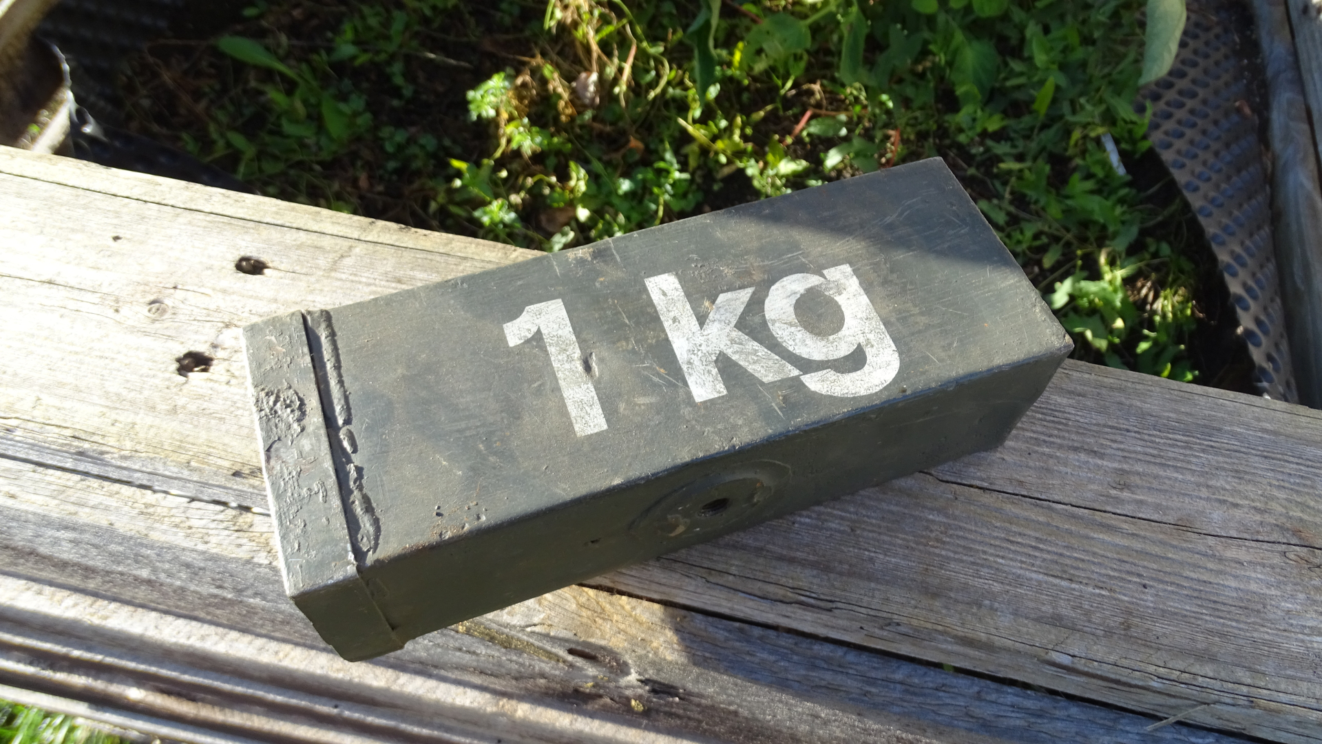 1KG PIONIERLADUNG der WEHRMACHT. Original Stück, Top restauriert ! Leer & Inert – Bild 1