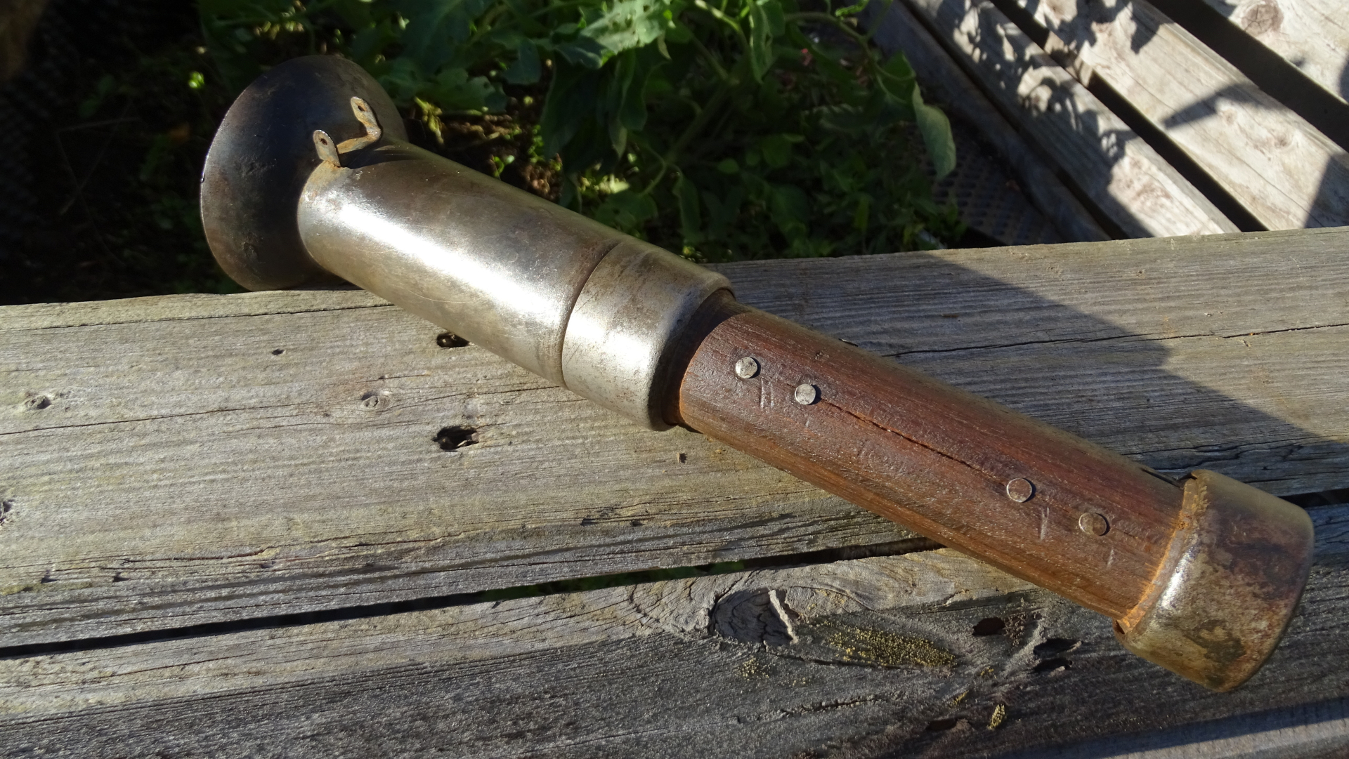 orig. FLÜGELSCHAFT für PANZERFAUST 60/100. Mit Hersteller und Datum 1944 !Faustpatrone der WEHRMACHT – Bild 1