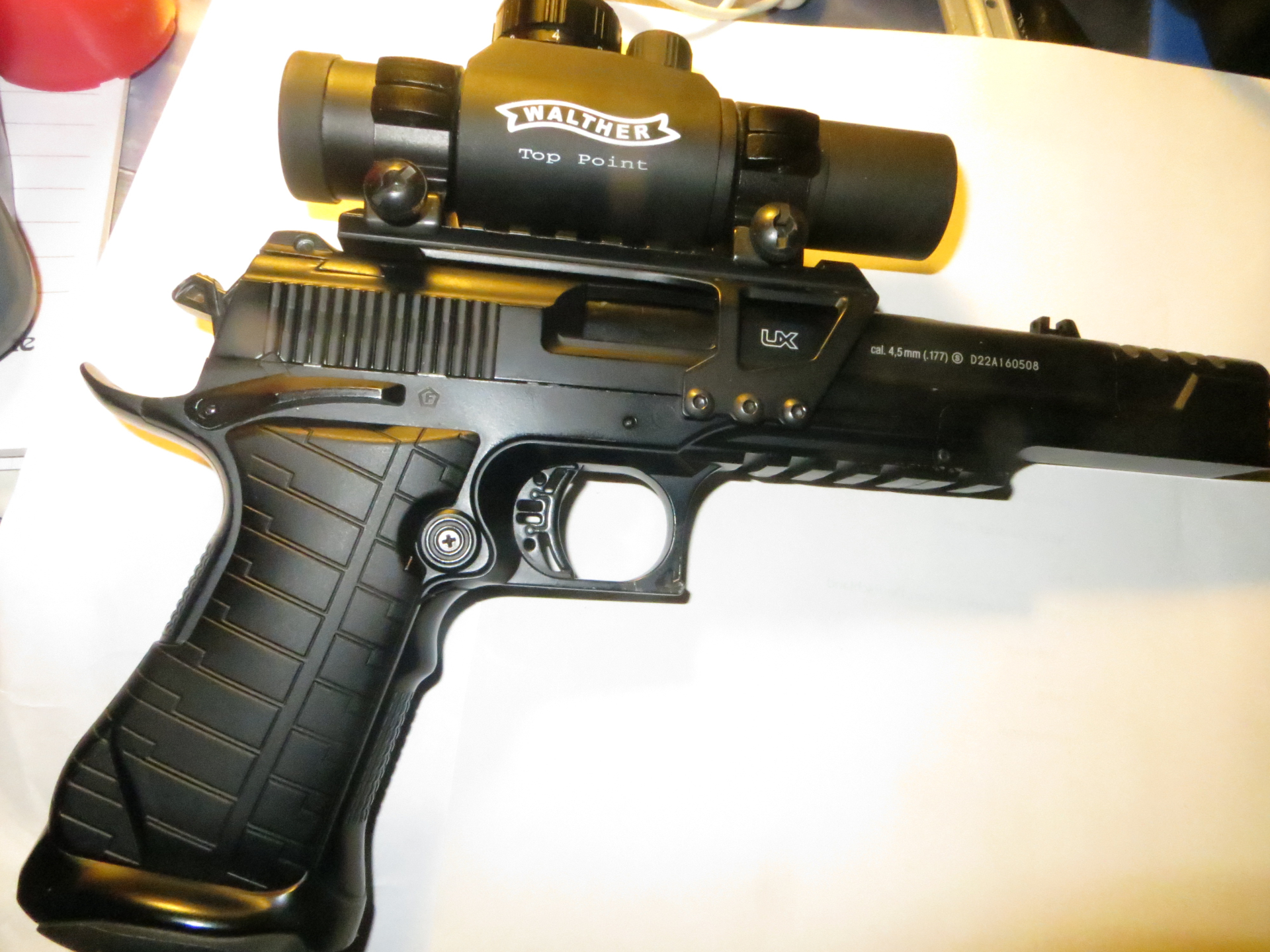 UMAREX RACE-GUN 4,5 BB MIT ZIELOPTIK – Bild 1