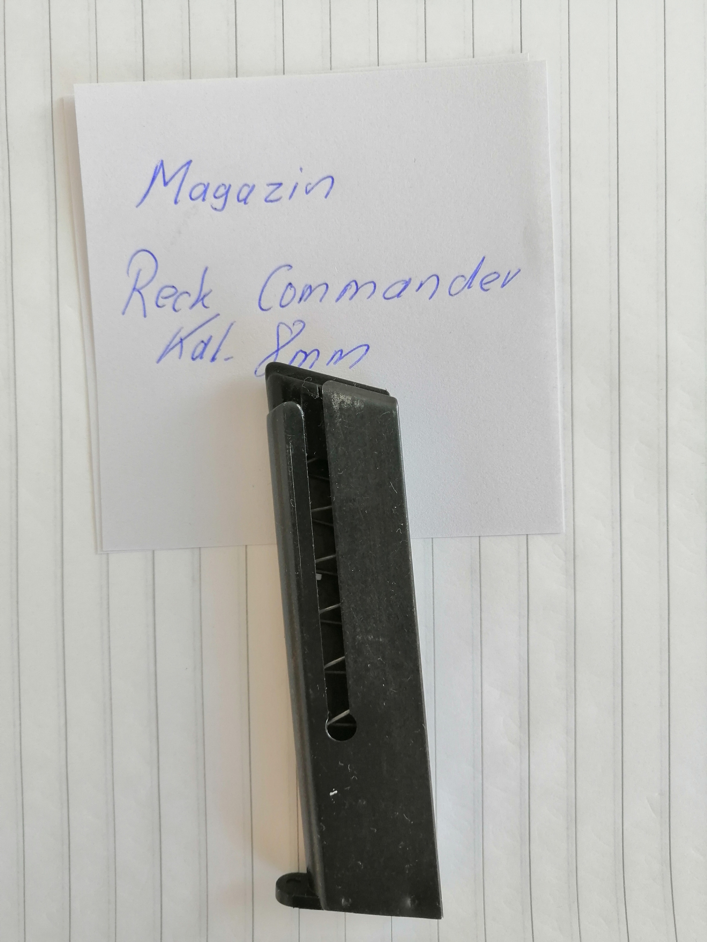 Magazin für eine Reck Commander Pistole ( 8mm ) – Bild 1