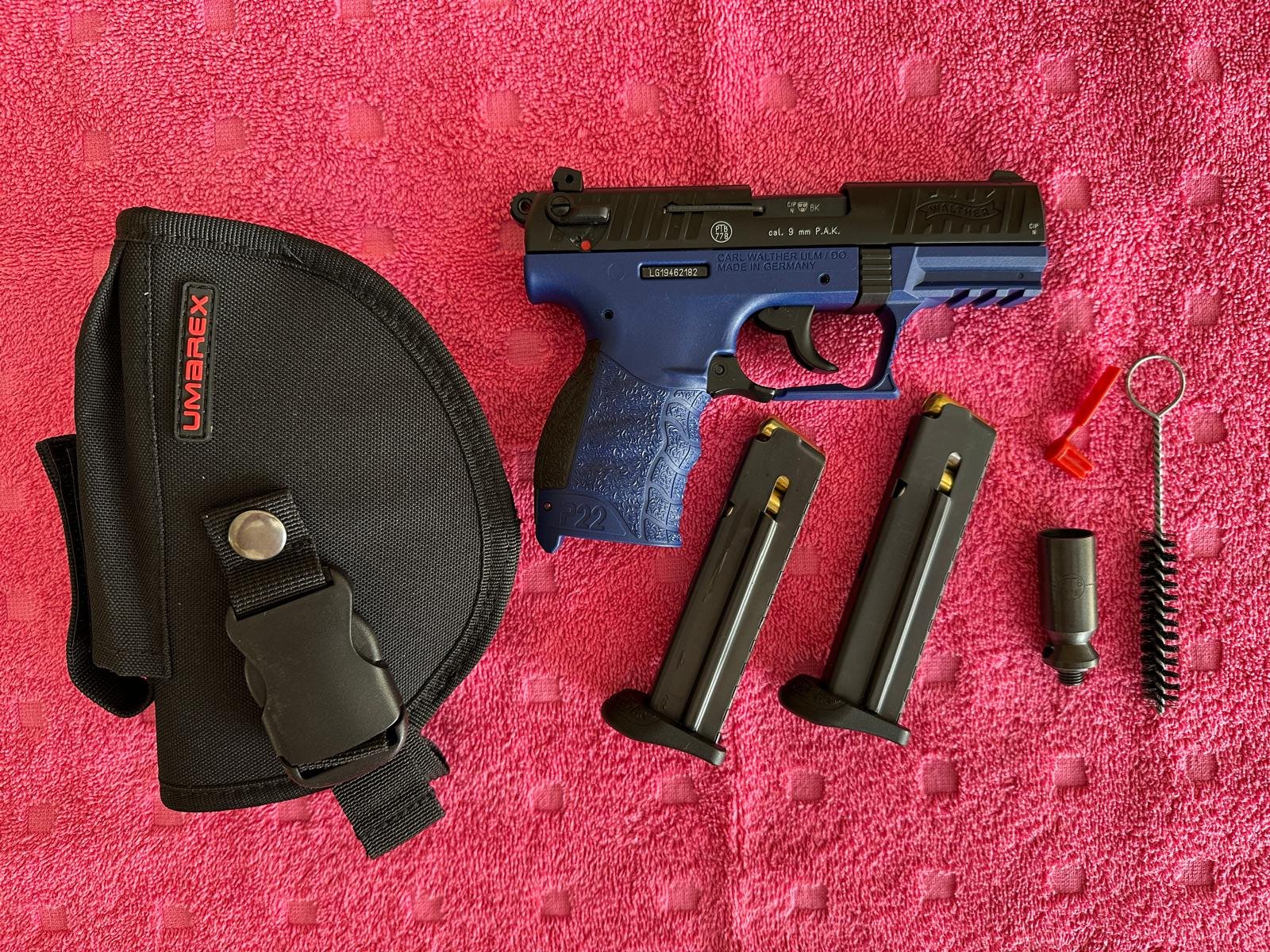 Walther P22Q Blue Star 9MM PAK – Bild 2