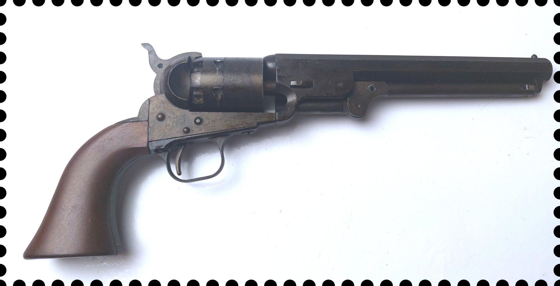Colt Westernrevolver Vorderlader schönes Stück Western JAPAN – Bild 1