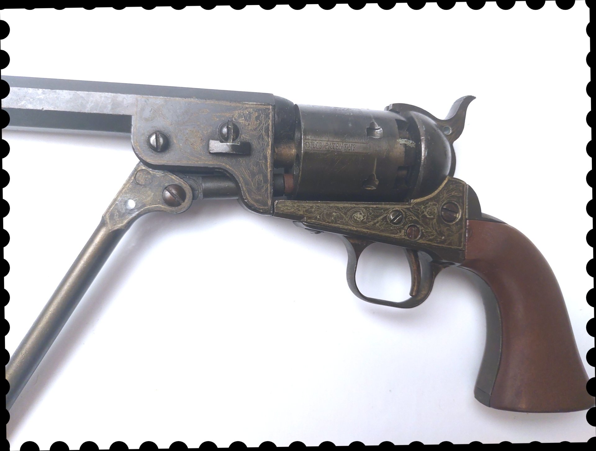 Colt Westernrevolver Vorderlader schönes Stück Western JAPAN – Bild 4