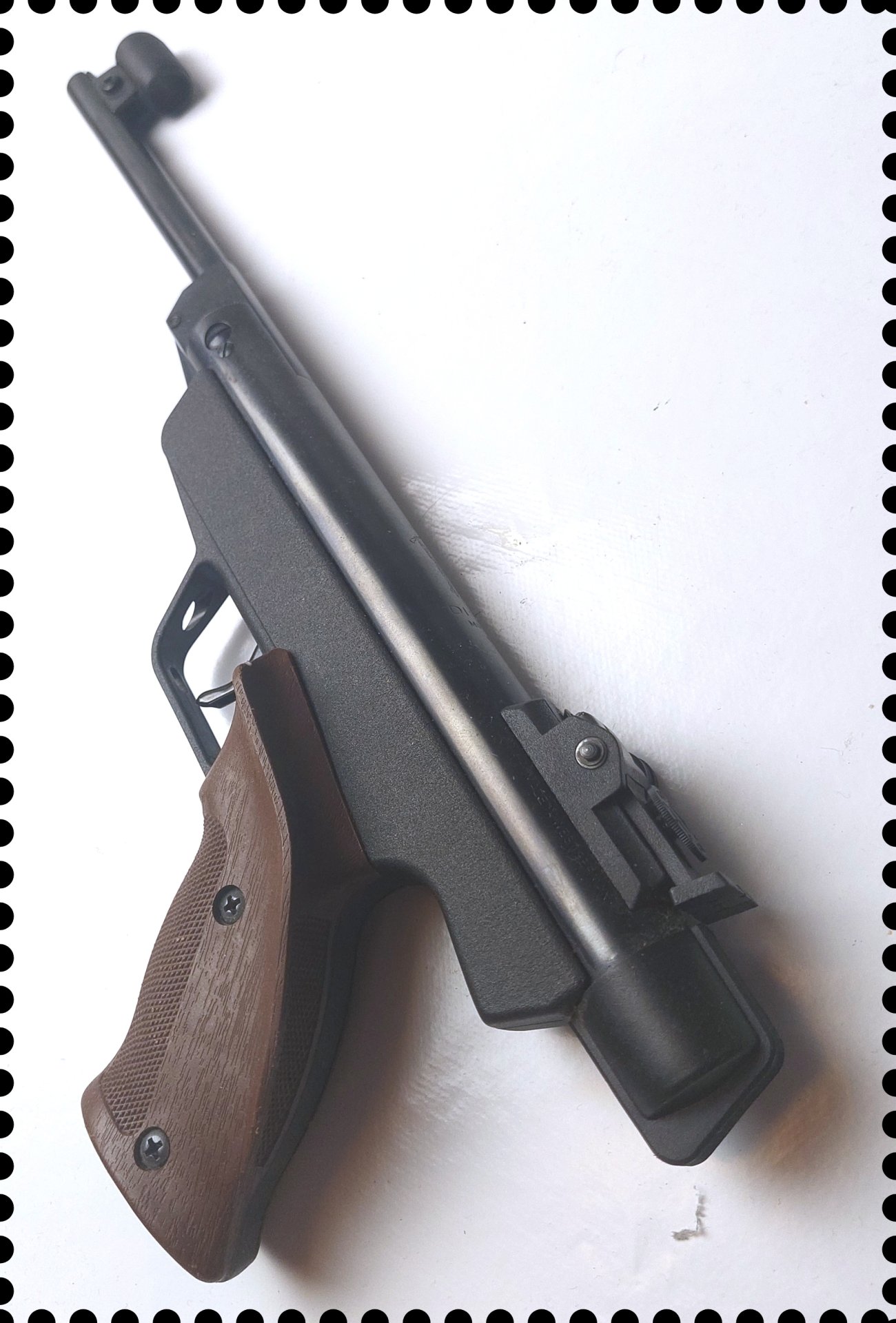 Vintage Luftpistole Diana 6 solide Lupi – Bild 4