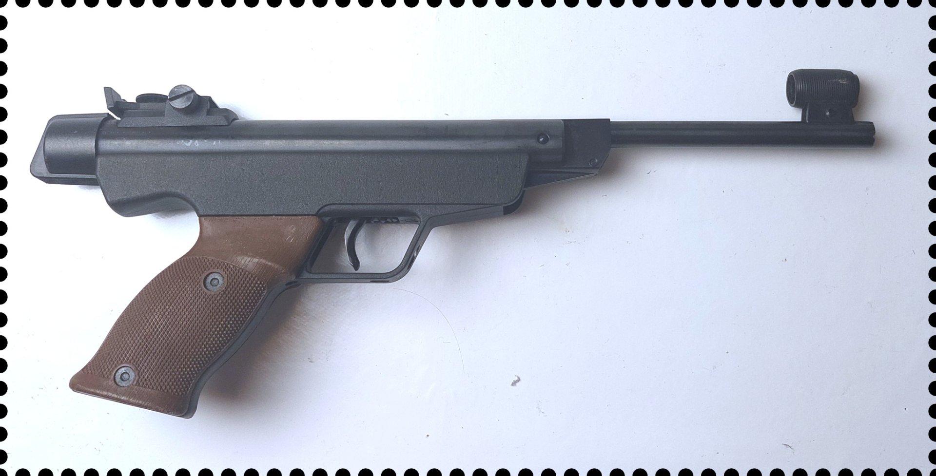 Vintage Luftpistole Diana 6 solide Lupi – Bild 3
