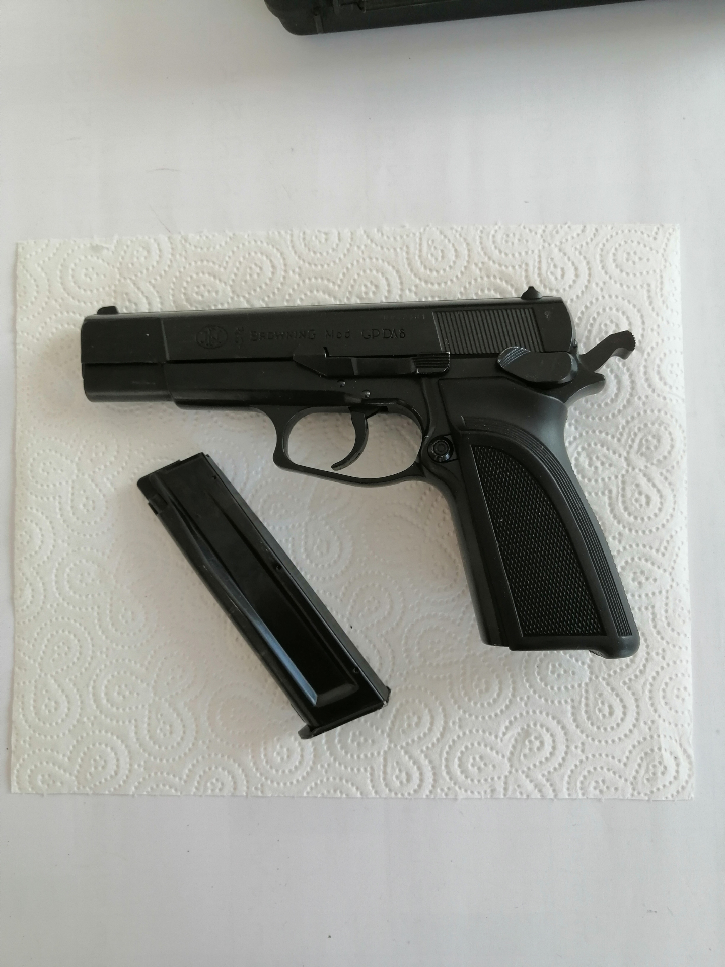 Browning Pistole Mod. GPDA8 im Kaliber 8 mm und in der OVP !!!! – Bild 3