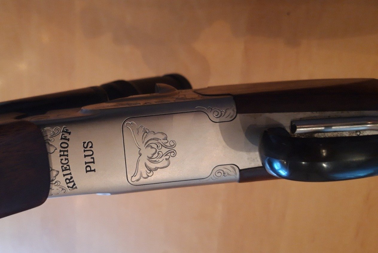 Krieghoff Drilling Plus, Swarovski LP 2,5-10x56, 9,3x74, 20/76 mit ESTL 5,6x52 R – Bild 4