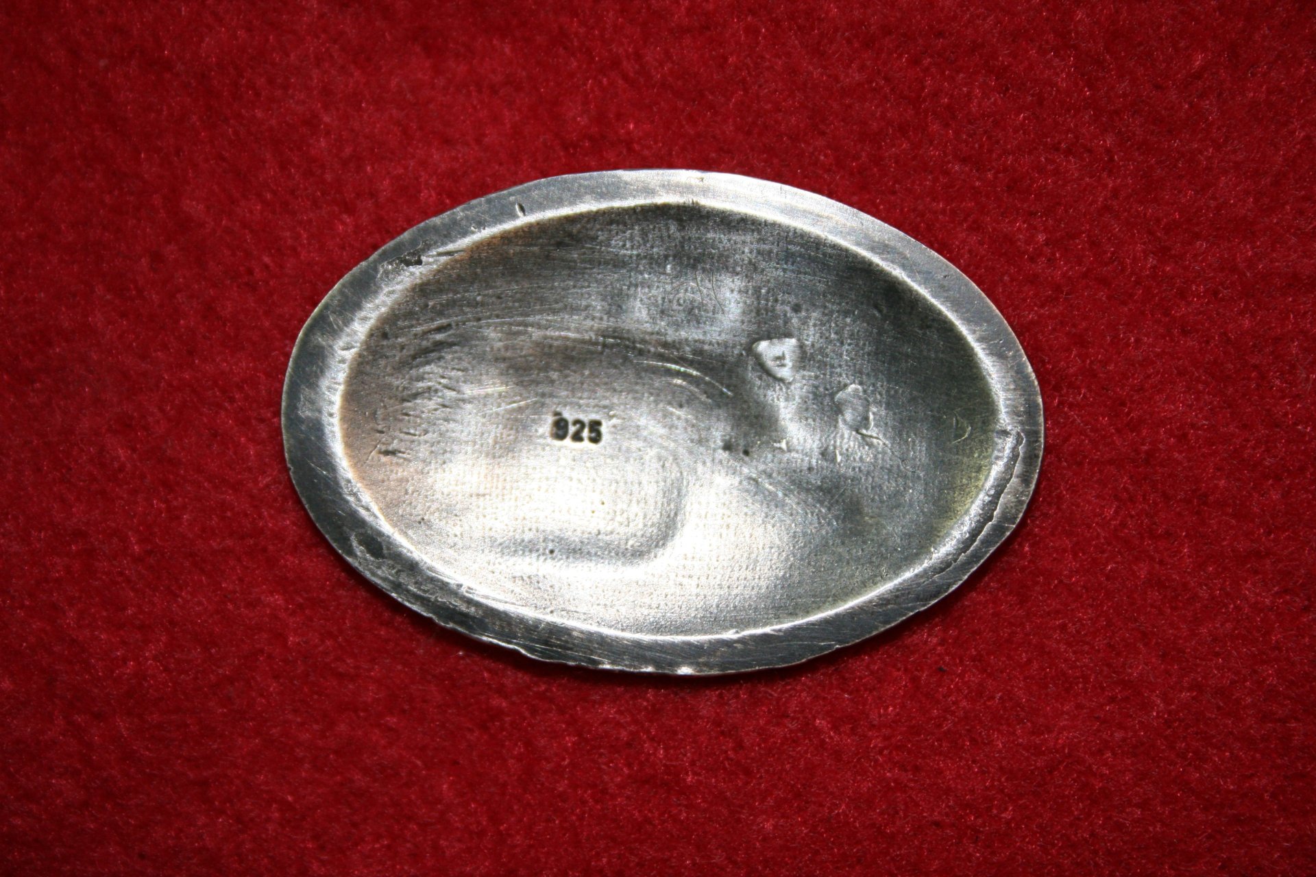 Pistolengriffkäppchen 925er Silber "Elch" – Bild 2