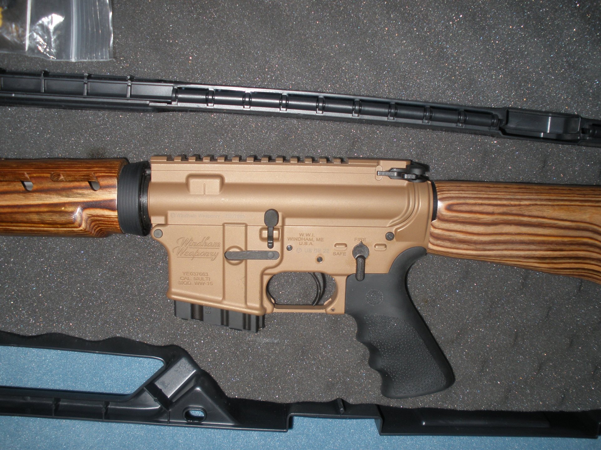 Windham AR15 R20 Holzschäftung cal. .223 rem Matchabziug, CMMG, H&K, Schmeisser, OA, DAR, Haenel – Bild 2
