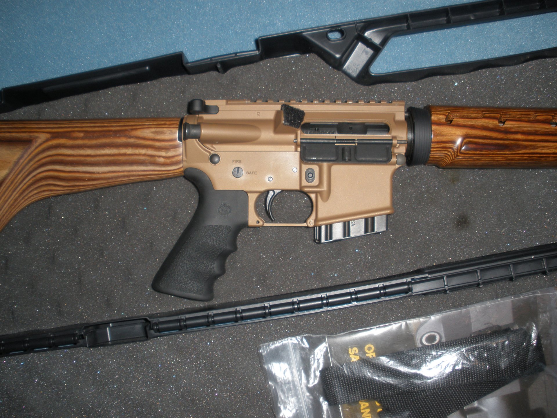 Windham AR15 R20 Holzschäftung cal. .223 rem Matchabziug, CMMG, H&K, Schmeisser, OA, DAR, Haenel – Bild 3
