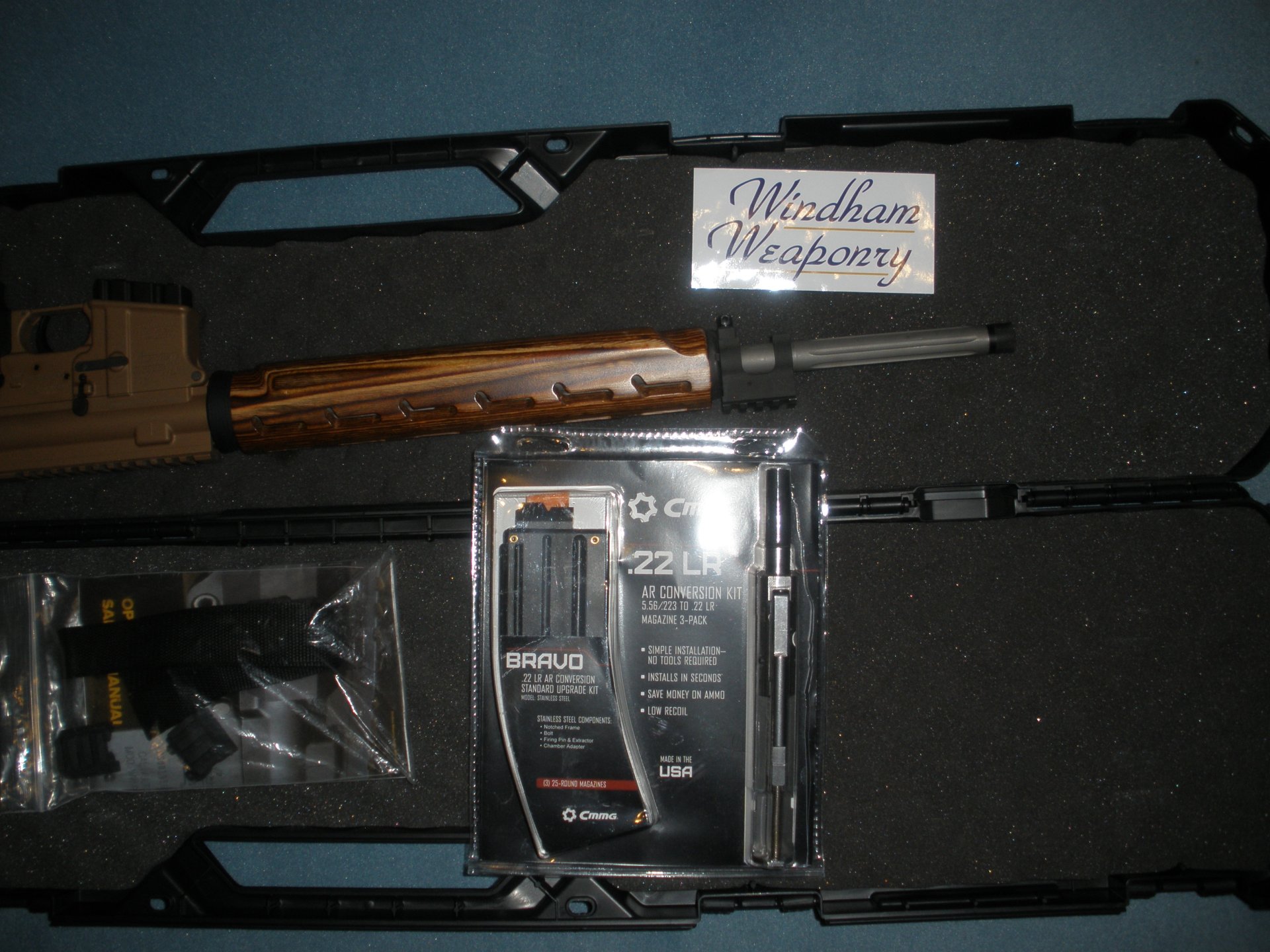 Windham AR15 R20 Holzschäftung cal. .223 rem Matchabziug, CMMG, H&K, Schmeisser, OA, DAR, Haenel – Bild 4
