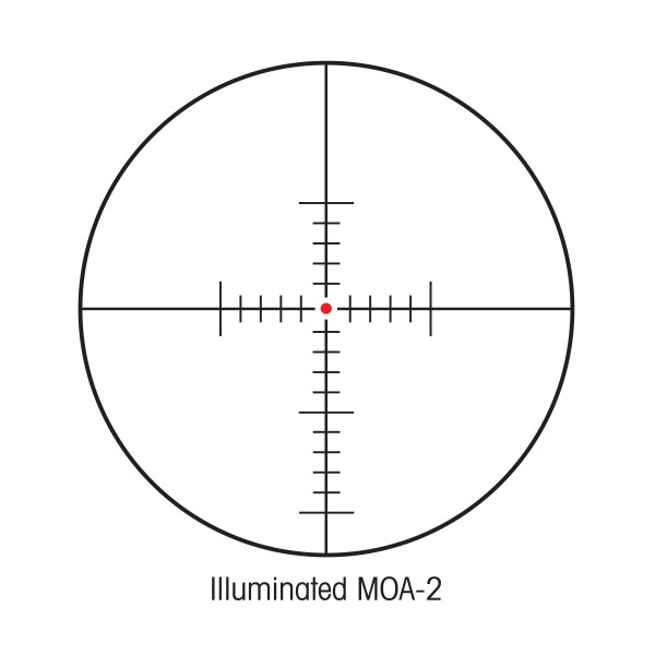Sightron SIII PLR 6-24x50 Zielfernrohr mit MOA-2 Leuchtabs. Jetzt montieren und vorne liegen. – image 2