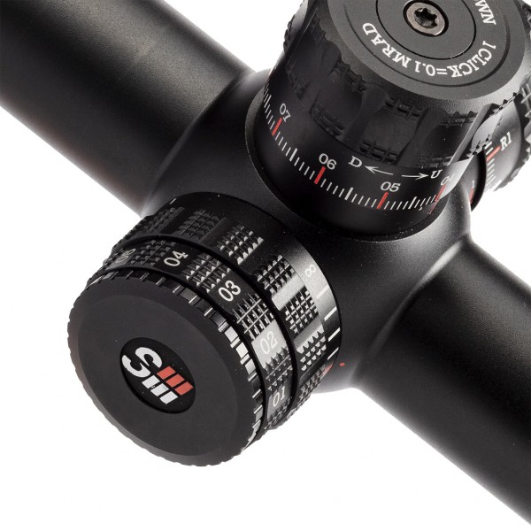 Sightron SIII PLR 6-24x50 Zielfernrohr mit MOA-2 Leuchtabs. Jetzt montieren und vorne liegen. – image 3