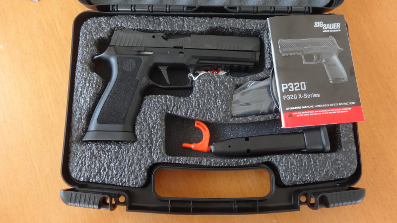 SL-PISTOLE: SIG SAUER P 320 X FIVE CAL. 9X19 mm-19 Schuss – image 3