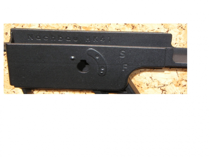 Griffstück für Model Heckler&Koch HK41/G3 3D Ausführung Neufertigung – billede 3