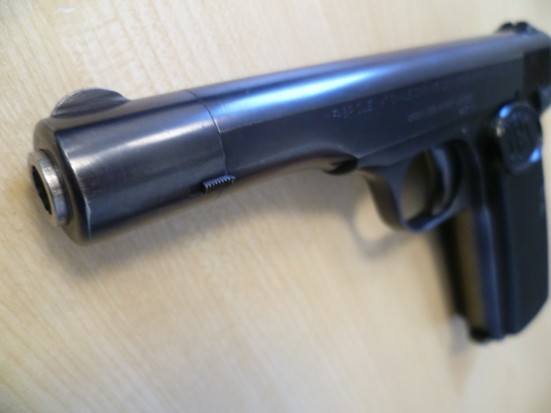 Pistole FN Herstal 1910/22 Bavarian Banks 7,65 mm Browning – Bild 3